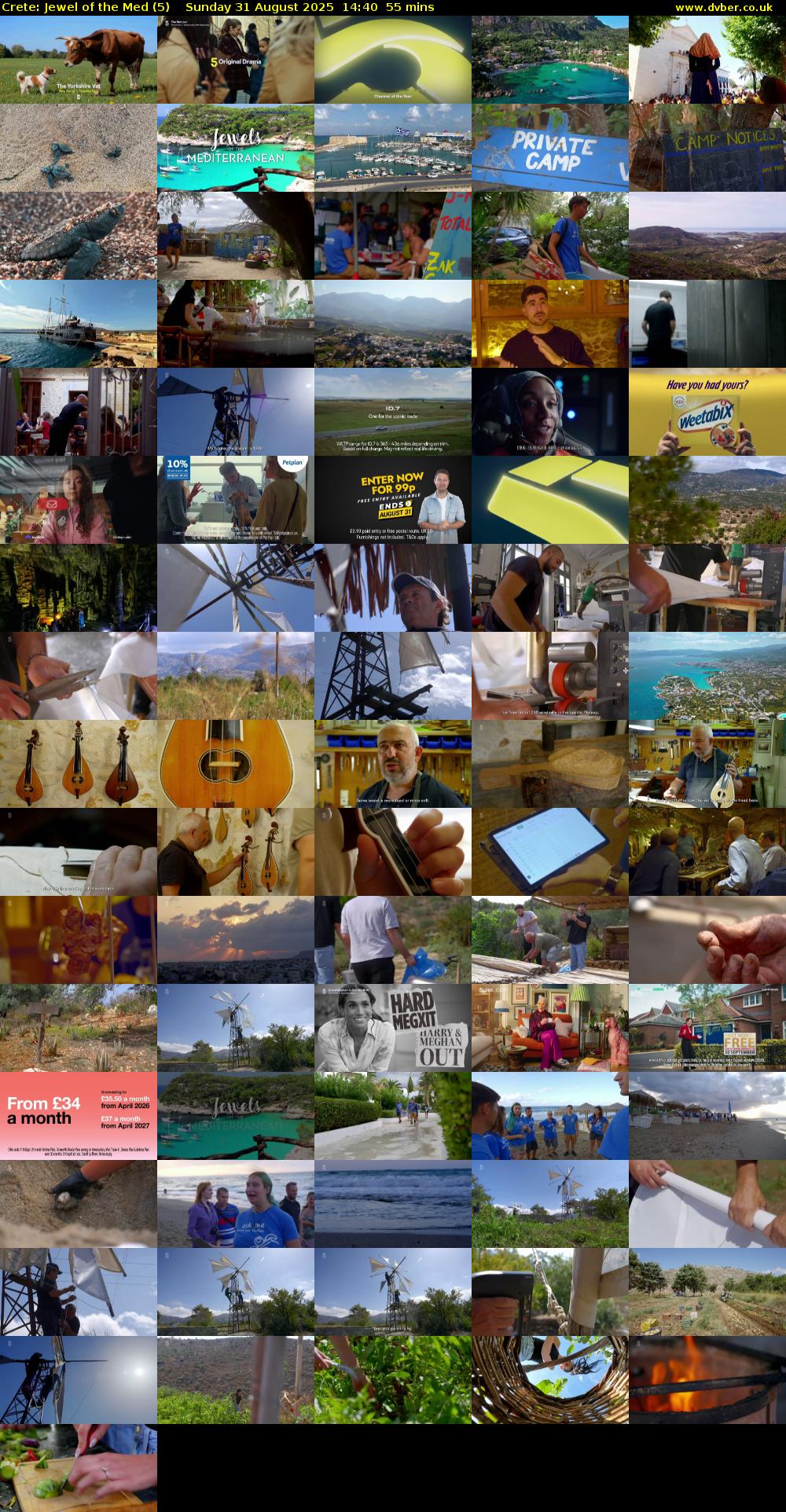 Crete: Jewel of the Med (5) Sunday 31 August 2025 14:40 - 15:35