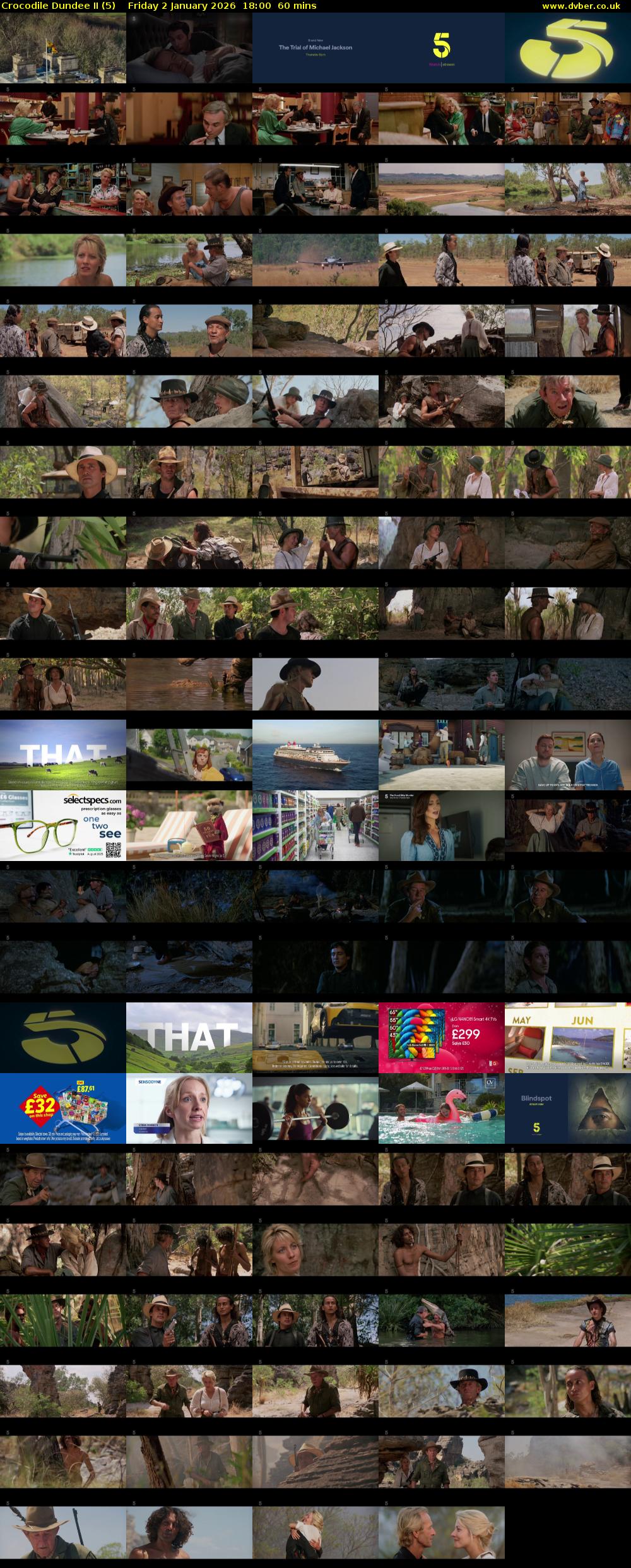 Crocodile Dundee II (5) Friday 2 January 2026 18:00 - 19:00