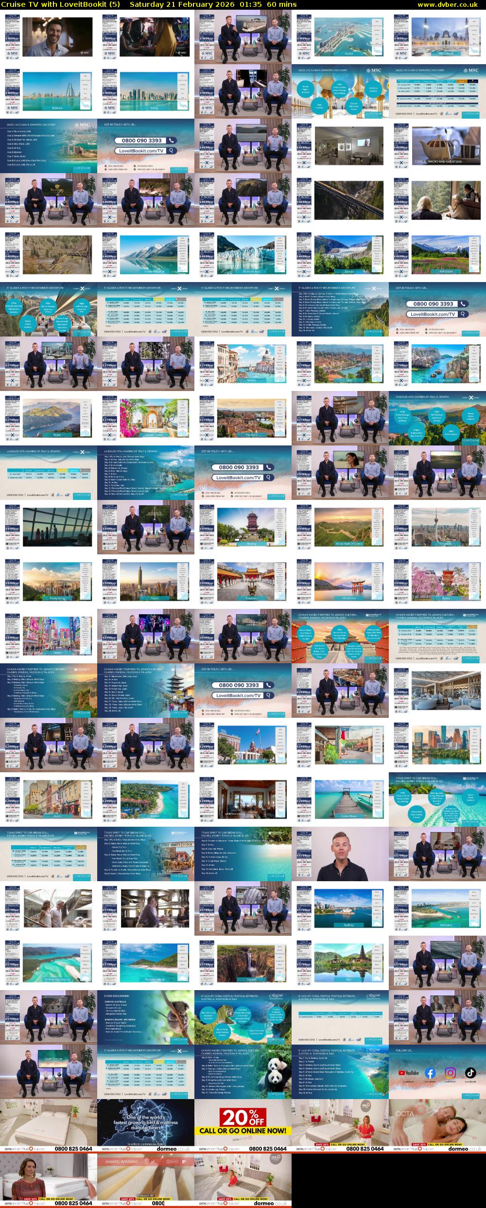 Cruise TV with LoveitBookit (5) Saturday 21 February 2026 01:35 - 02:35