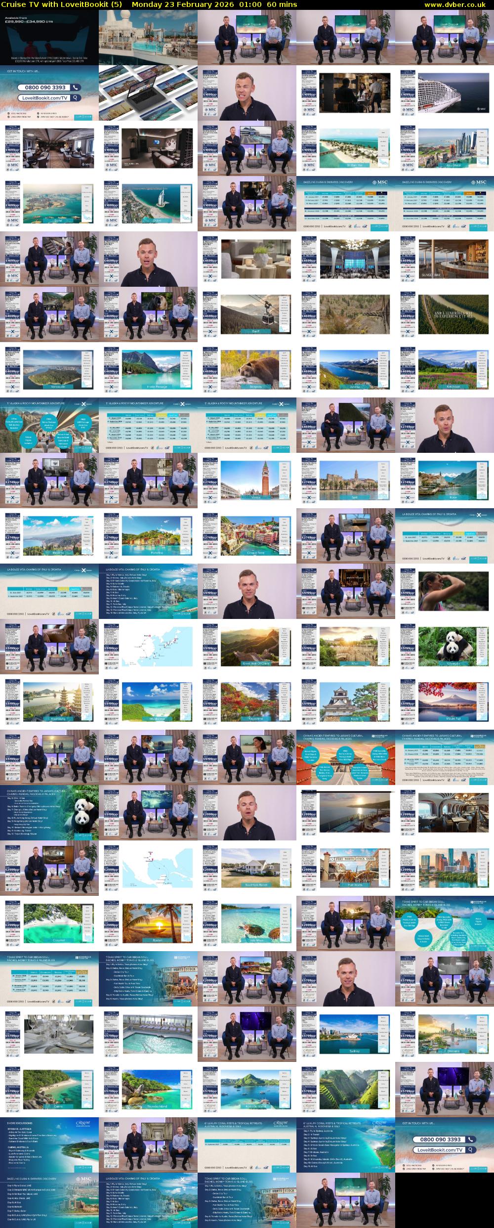 Cruise TV with LoveitBookit (5) Monday 23 February 2026 01:00 - 02:00