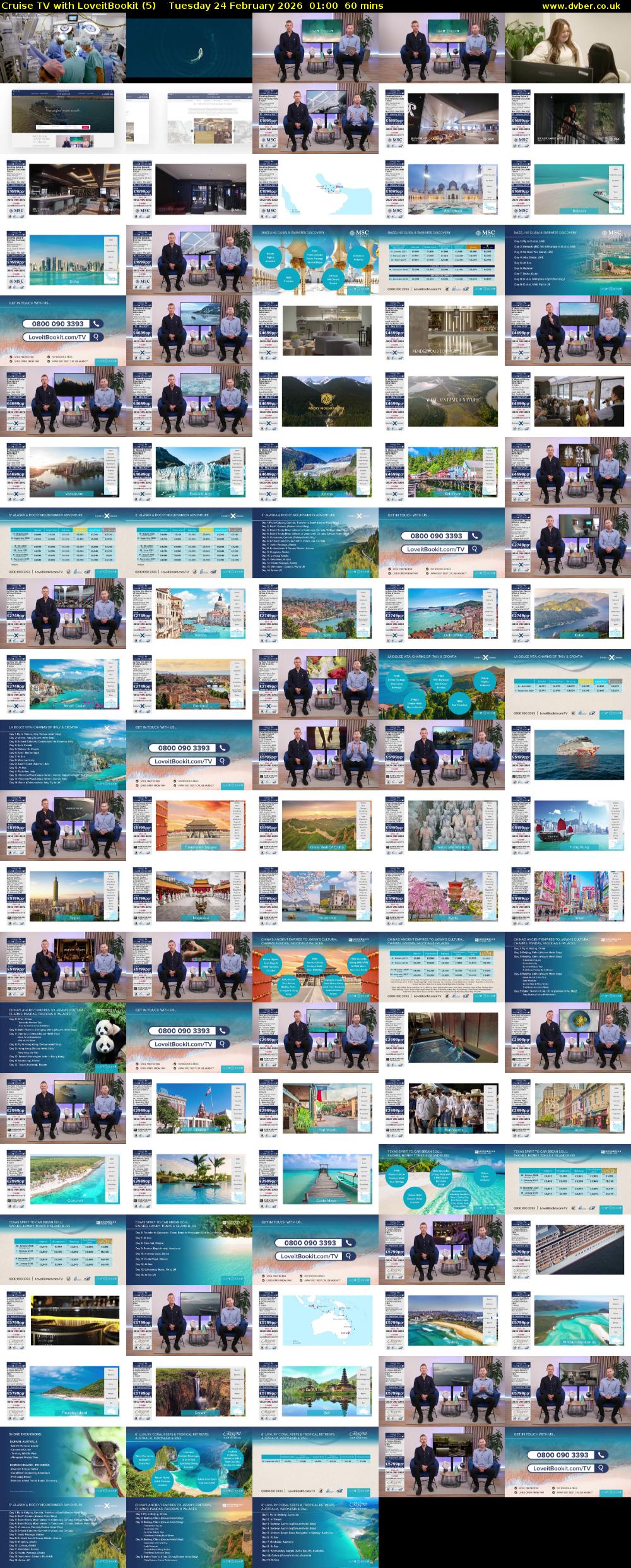 Cruise TV with LoveitBookit (5) Tuesday 24 February 2026 01:00 - 02:00