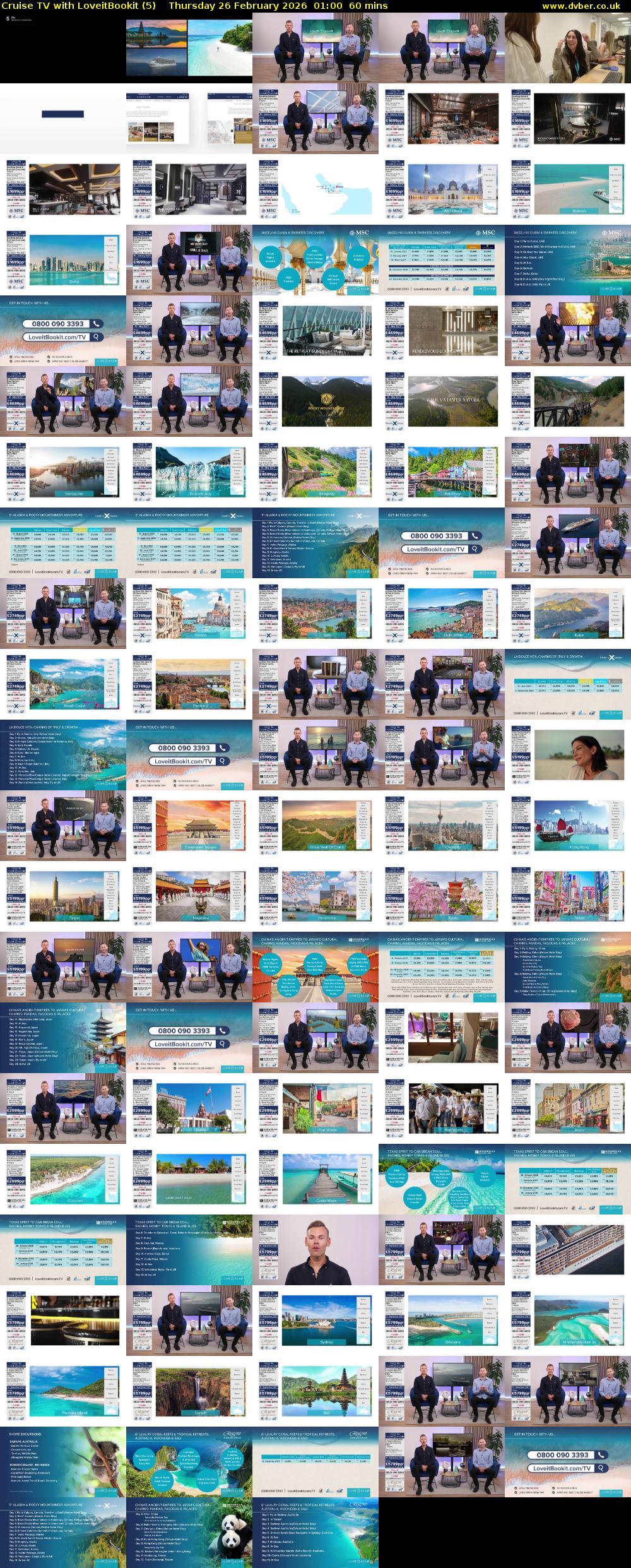 Cruise TV with LoveitBookit (5) Thursday 26 February 2026 01:00 - 02:00