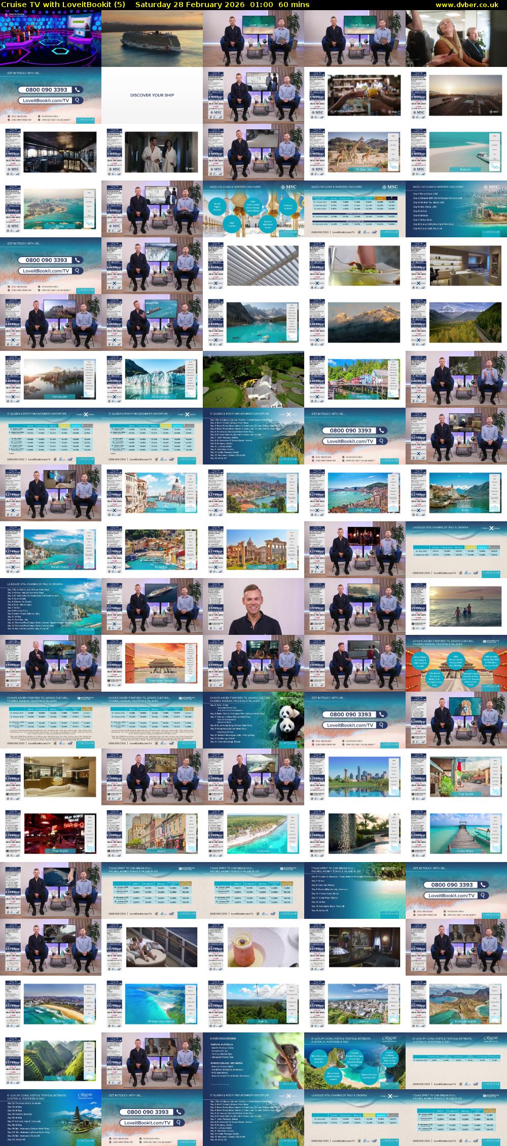 Cruise TV with LoveitBookit (5) Saturday 28 February 2026 01:00 - 02:00