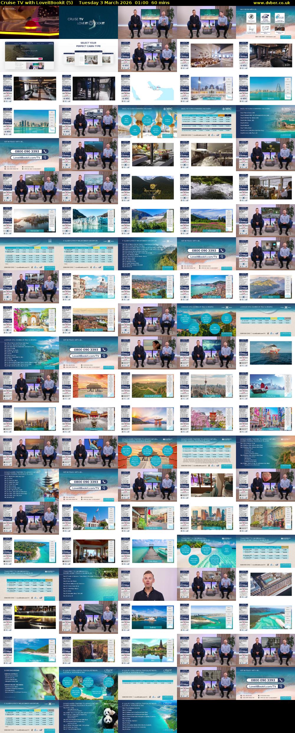 Cruise TV with LoveitBookit (5) Tuesday 3 March 2026 01:00 - 02:00