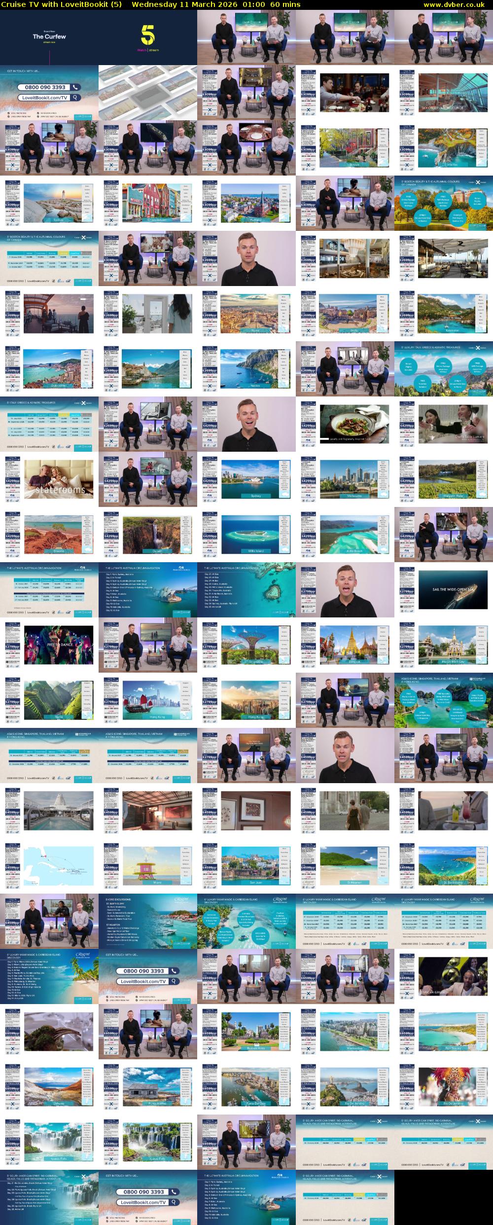 Cruise TV with LoveitBookit (5) Wednesday 11 March 2026 01:00 - 02:00