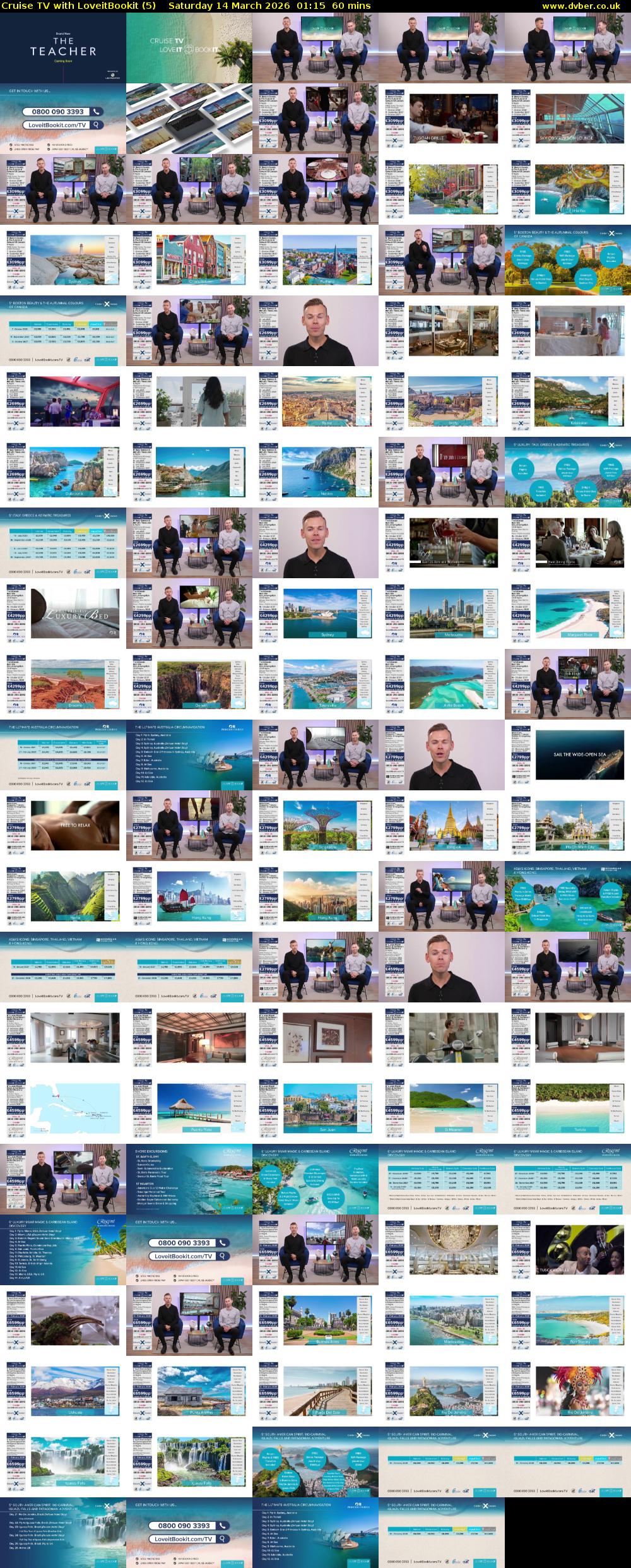 Cruise TV with LoveitBookit (5) Saturday 14 March 2026 01:15 - 02:15