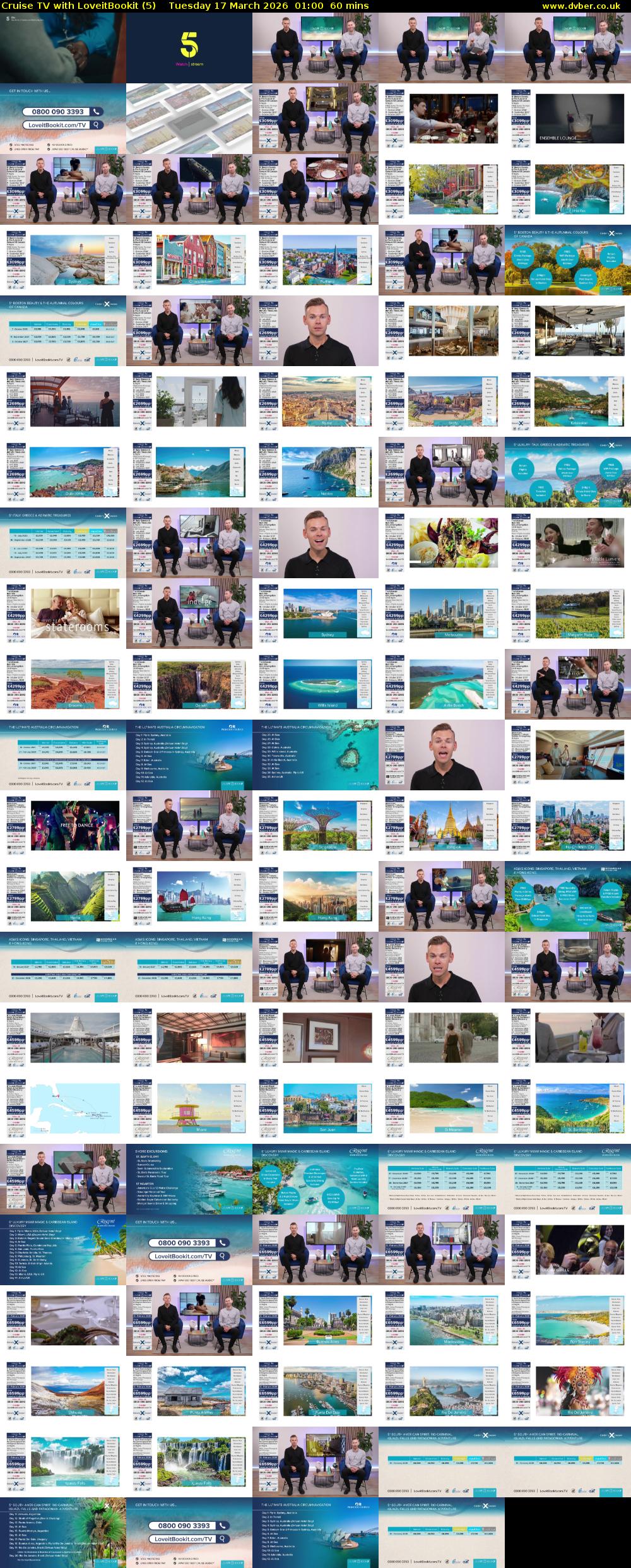 Cruise TV with LoveitBookit (5) Tuesday 17 March 2026 01:00 - 02:00