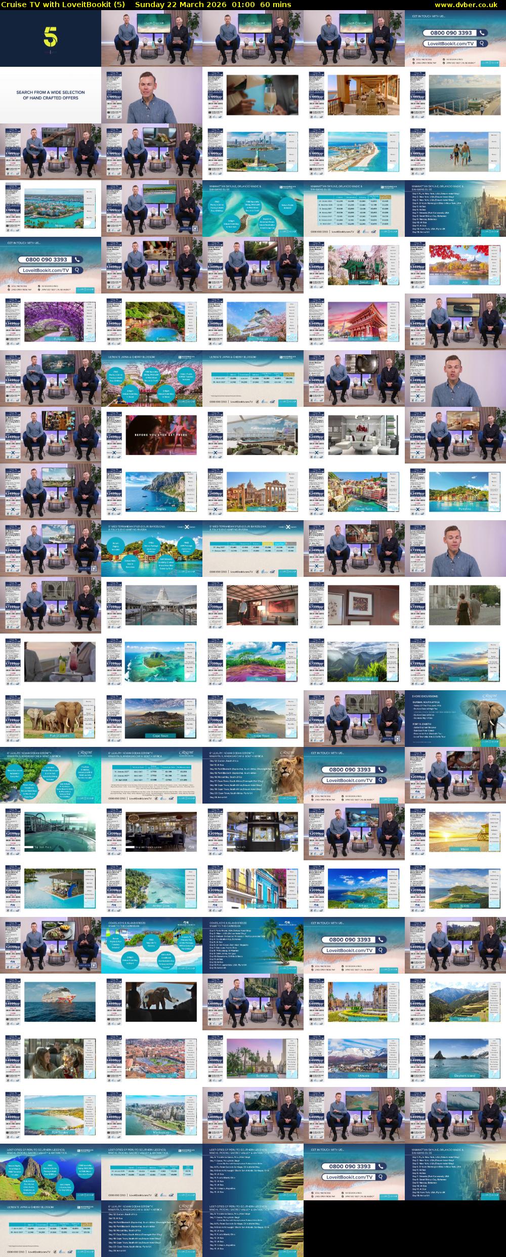 Cruise TV with LoveitBookit (5) Sunday 22 March 2026 01:00 - 02:00