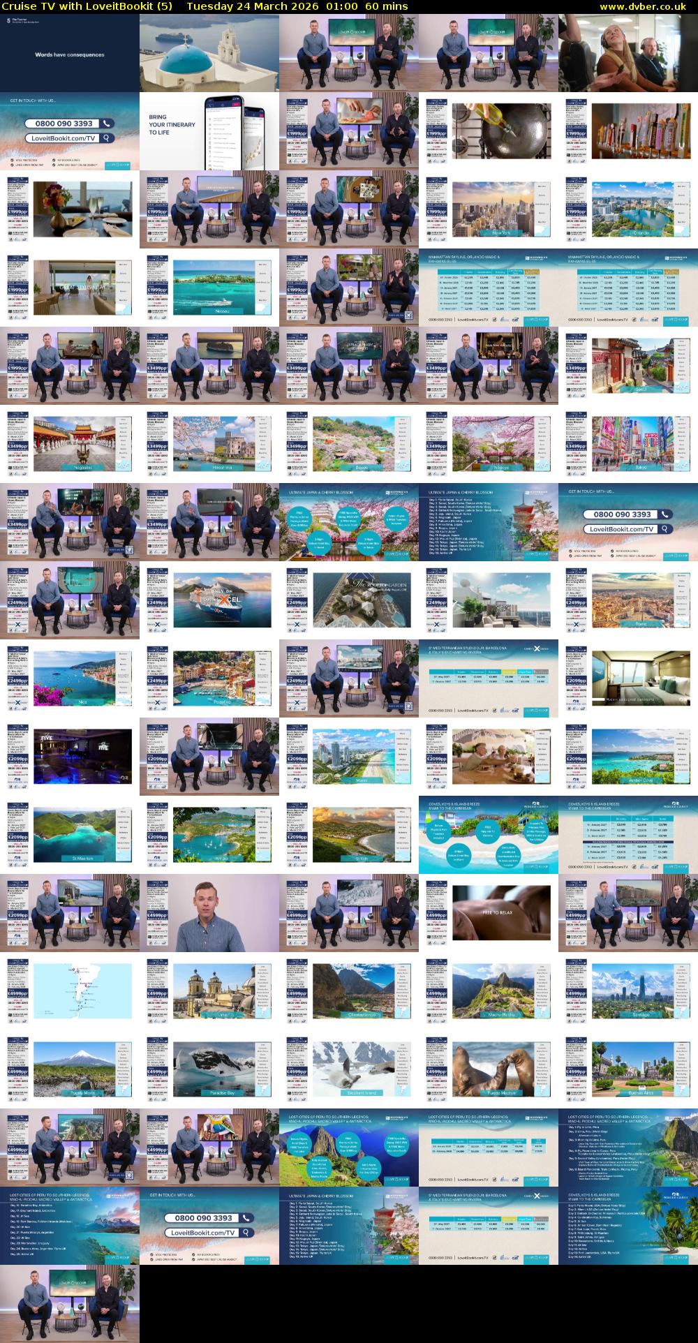 Cruise TV with LoveitBookit (5) Tuesday 24 March 2026 01:00 - 02:00