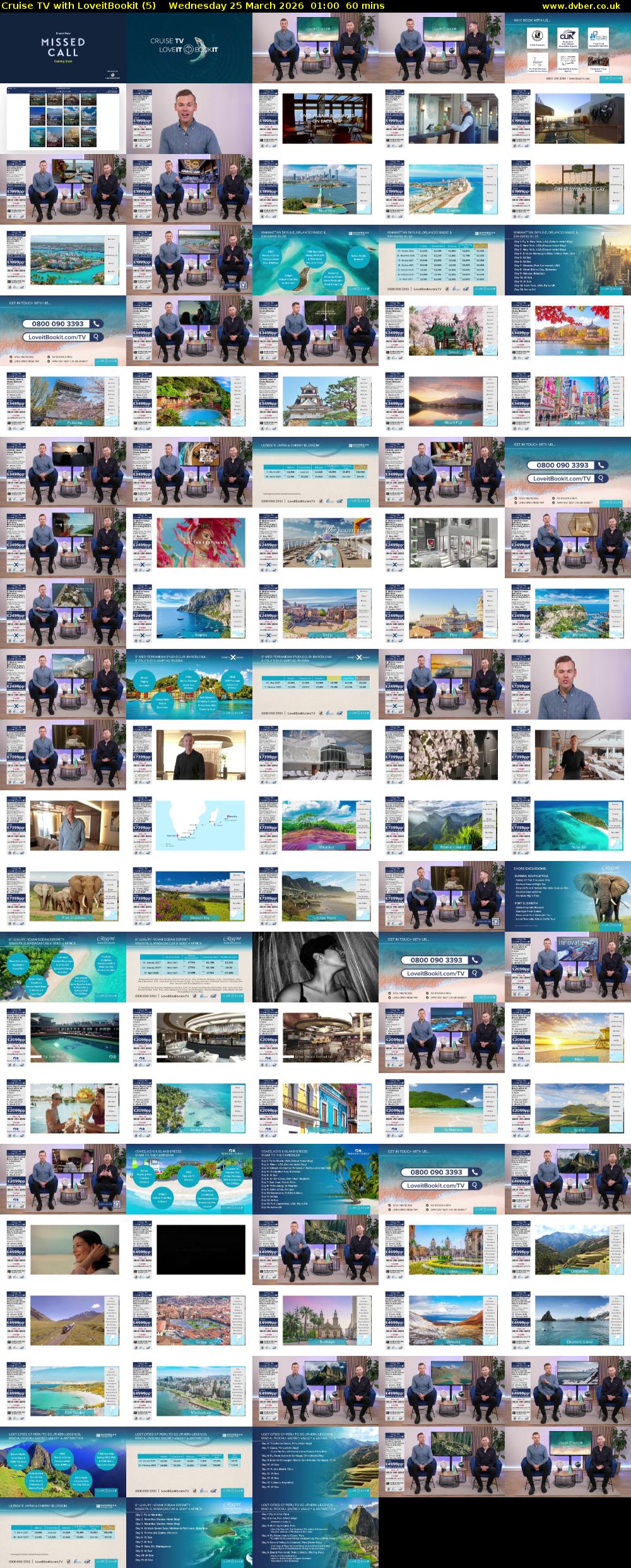 Cruise TV with LoveitBookit (5) Wednesday 25 March 2026 01:00 - 02:00