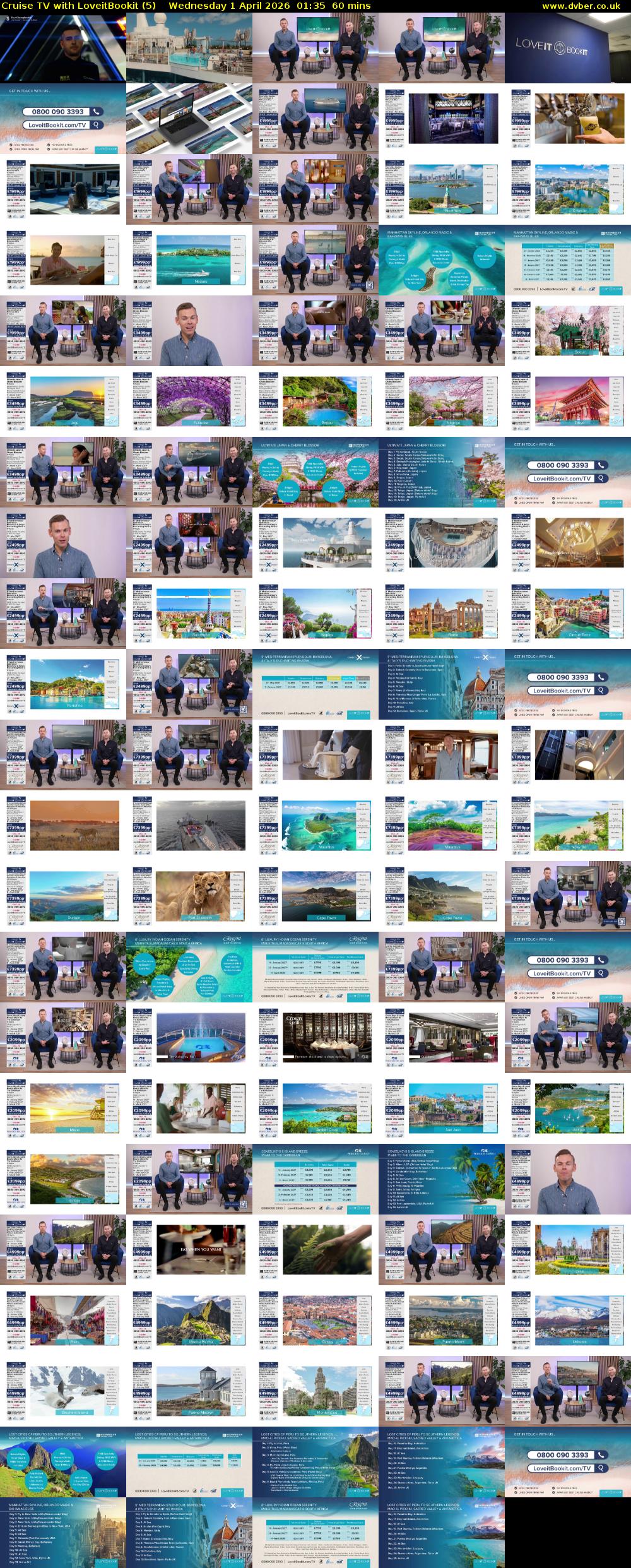 Cruise TV with LoveitBookit (5) Wednesday 1 April 2026 01:35 - 02:35