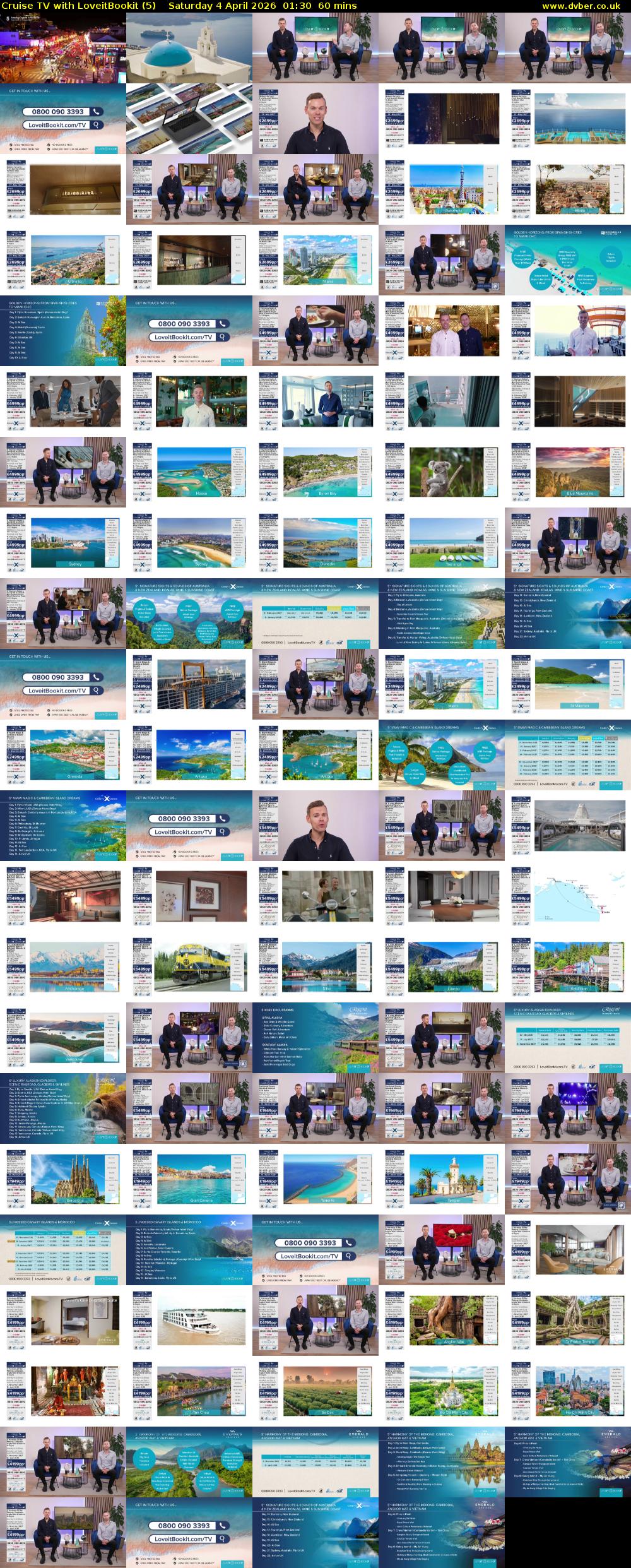 Cruise TV with LoveitBookit (5) Saturday 4 April 2026 01:30 - 02:30