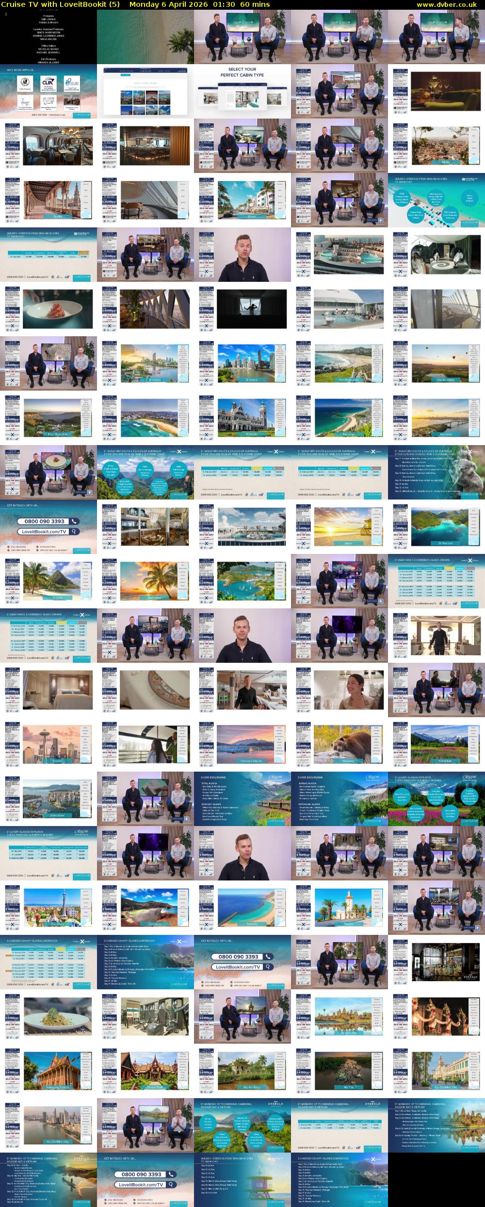 Cruise TV with LoveitBookit (5) Monday 6 April 2026 01:30 - 02:30