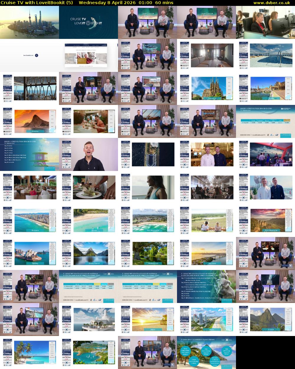 Cruise TV with LoveitBookit (5) Wednesday 8 April 2026 01:00 - 02:00