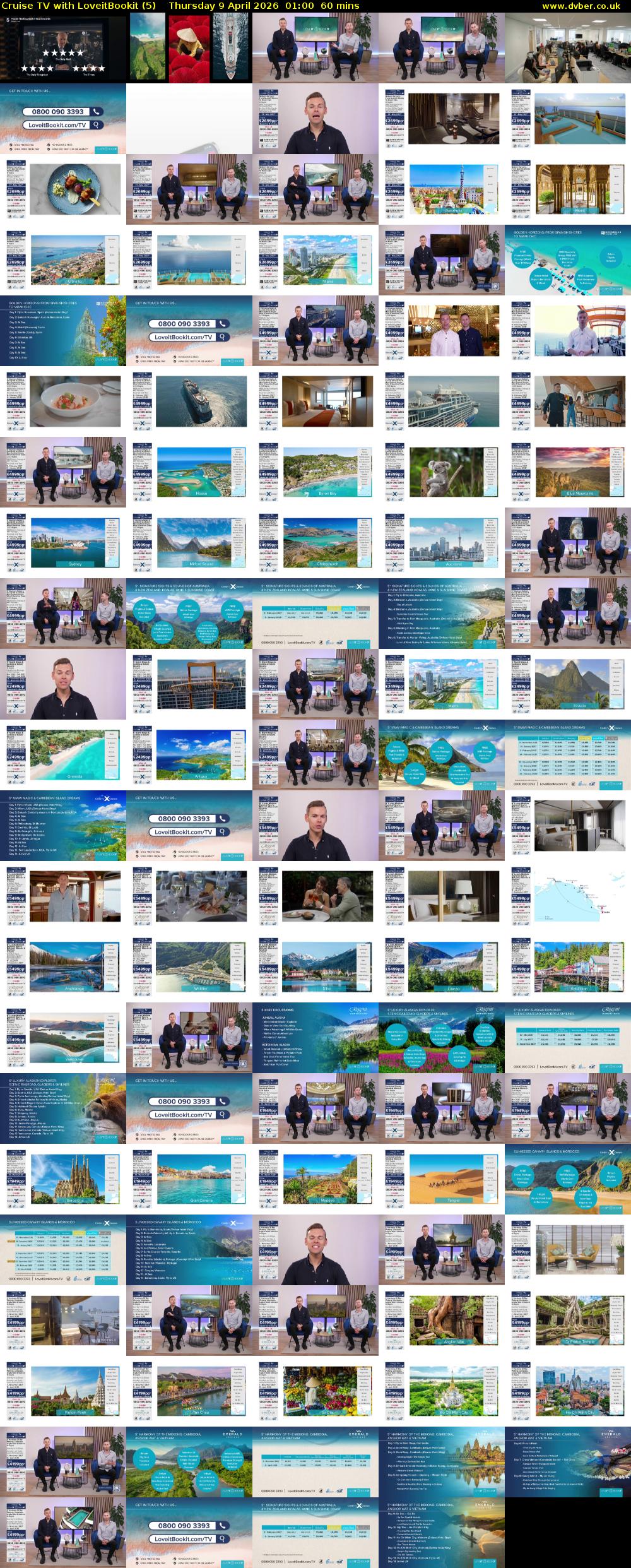 Cruise TV with LoveitBookit (5) Thursday 9 April 2026 01:00 - 02:00