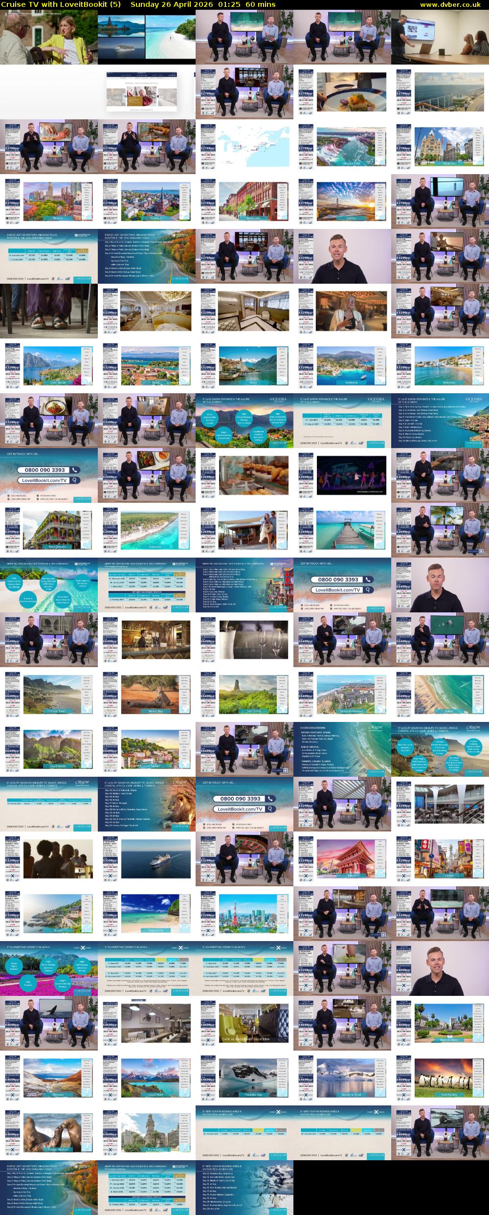 Cruise TV with LoveitBookit (5) Sunday 26 April 2026 01:25 - 02:25