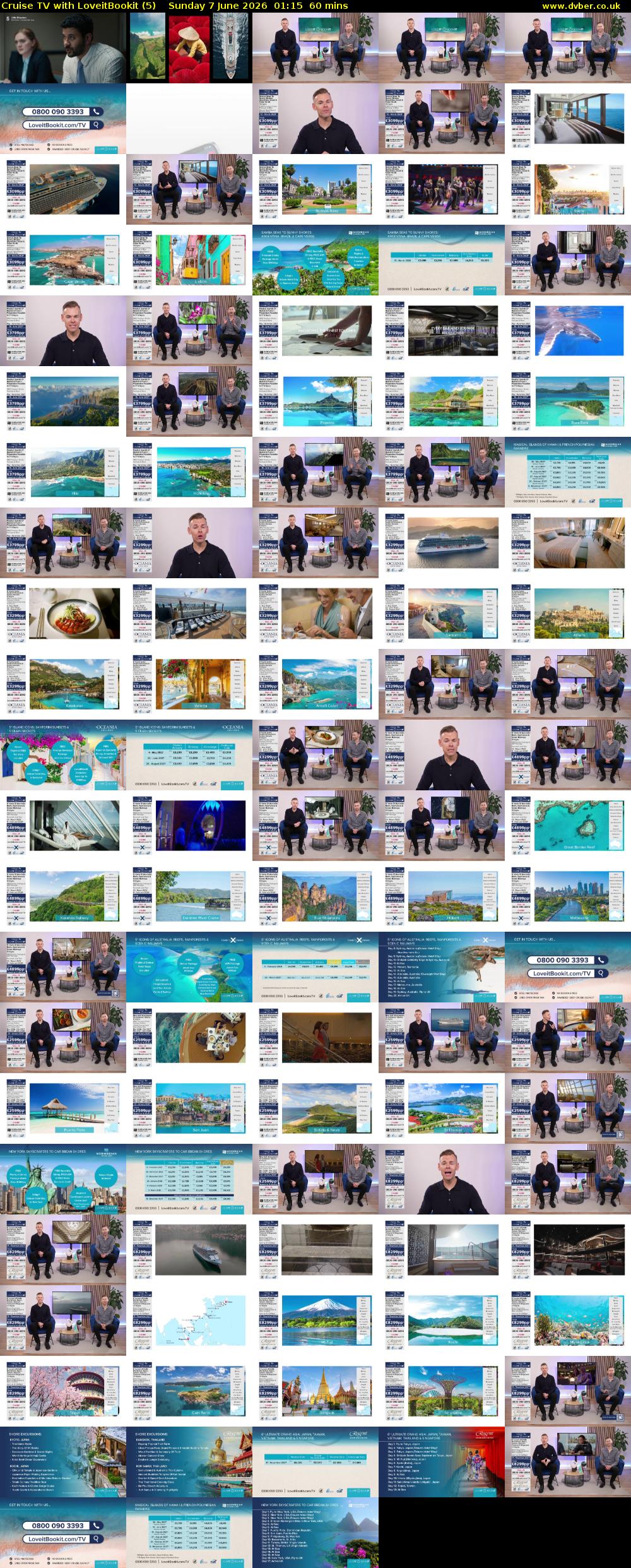 Cruise TV with LoveitBookit (5) Sunday 7 June 2026 01:15 - 02:15