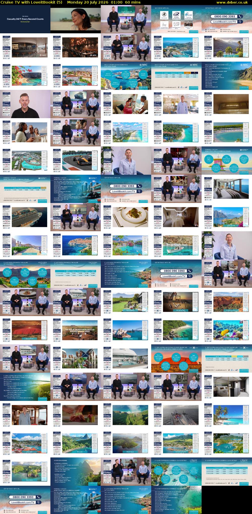 Cruise TV with LoveitBookit (5) Monday 20 July 2026 01:00 - 02:00