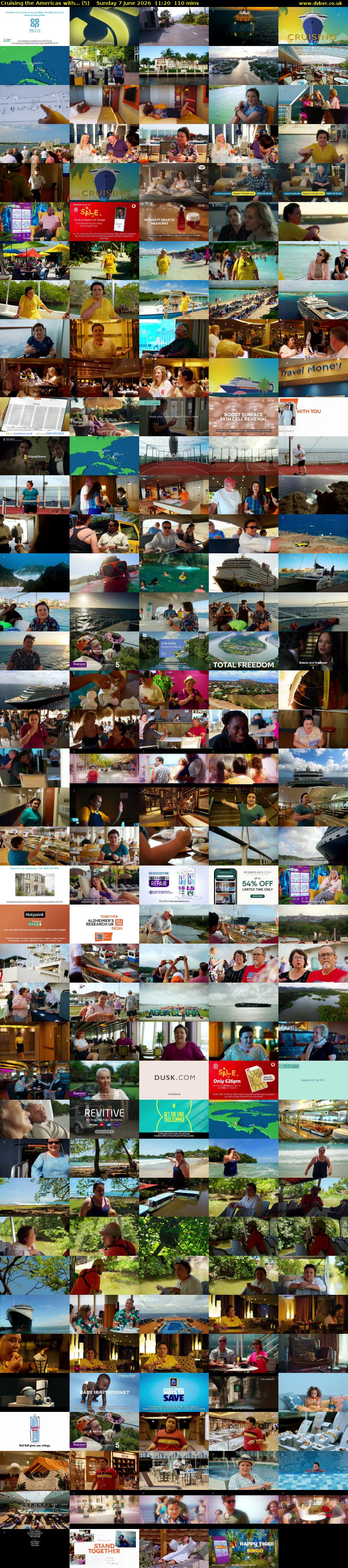 Cruising the Americas with... (5) Sunday 7 June 2026 11:20 - 13:10