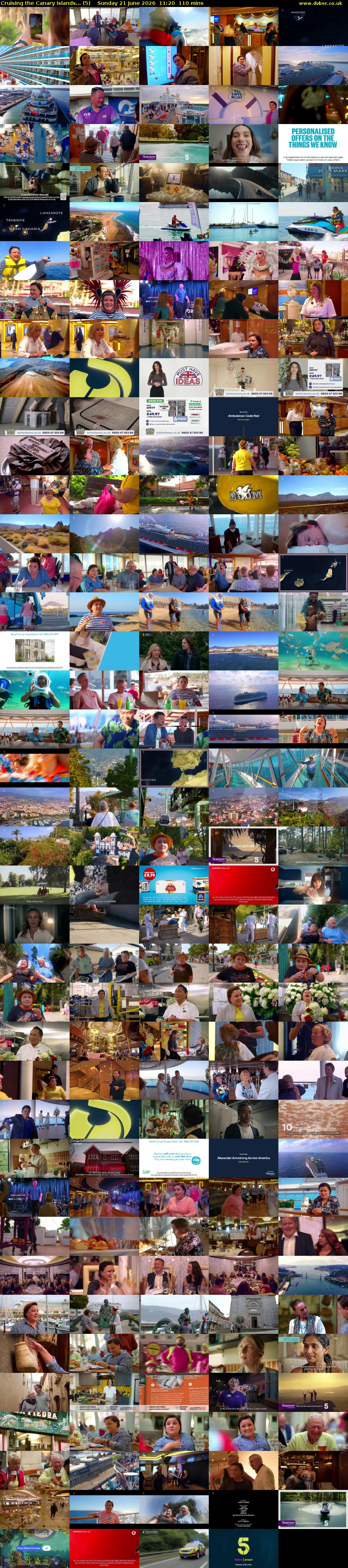Cruising the Canary Islands... (5) Sunday 21 June 2026 11:20 - 13:10