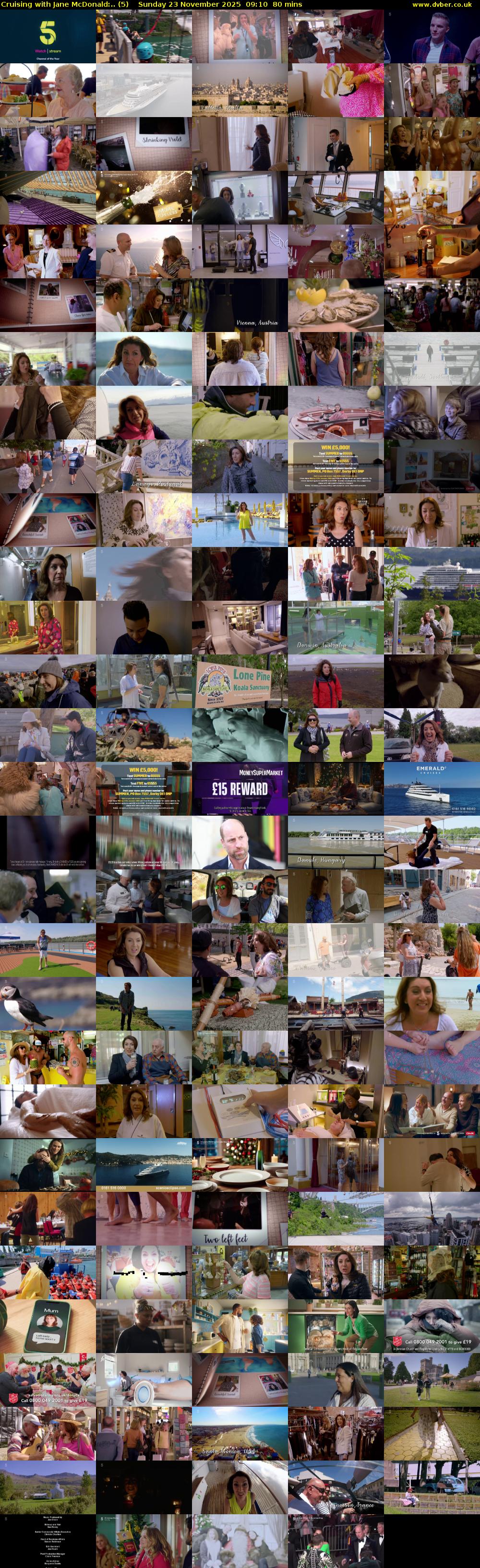 Cruising with Jane McDonald:.. (5) Sunday 23 November 2025 09:10 - 10:30