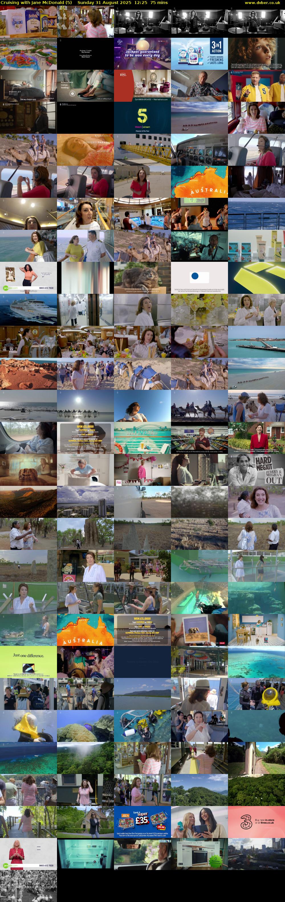 Cruising with Jane McDonald (5) Sunday 31 August 2025 12:25 - 13:40