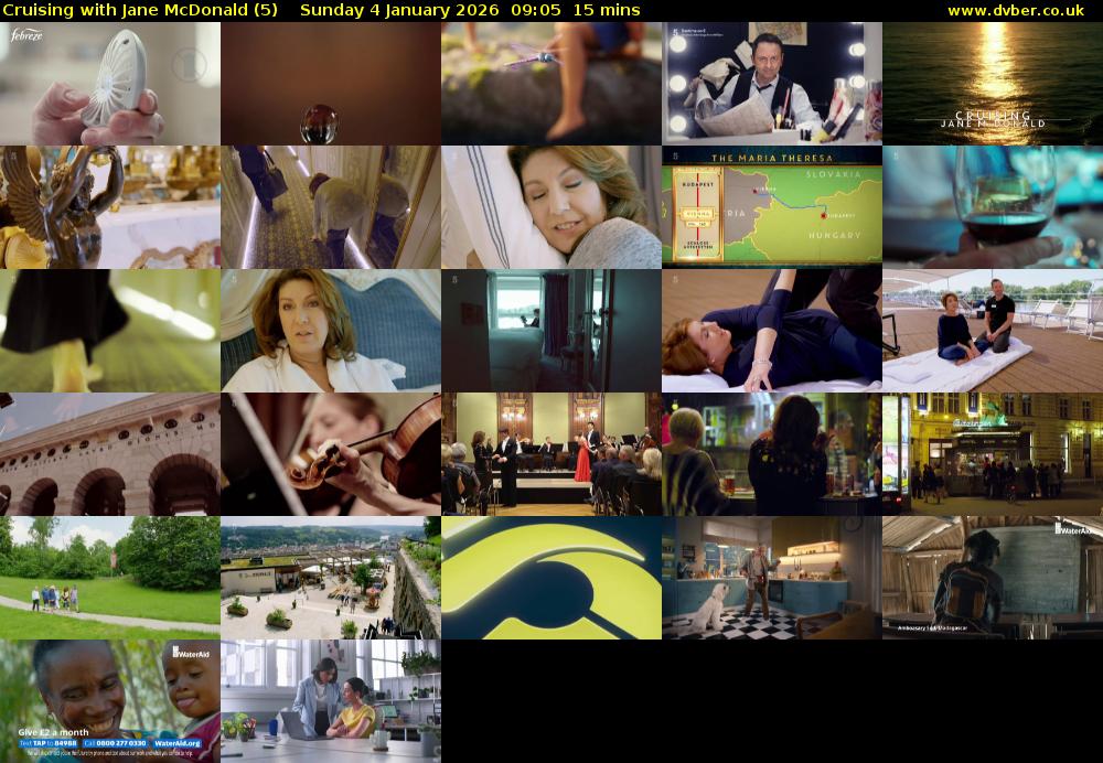 Cruising with Jane McDonald (5) Sunday 4 January 2026 09:05 - 09:20