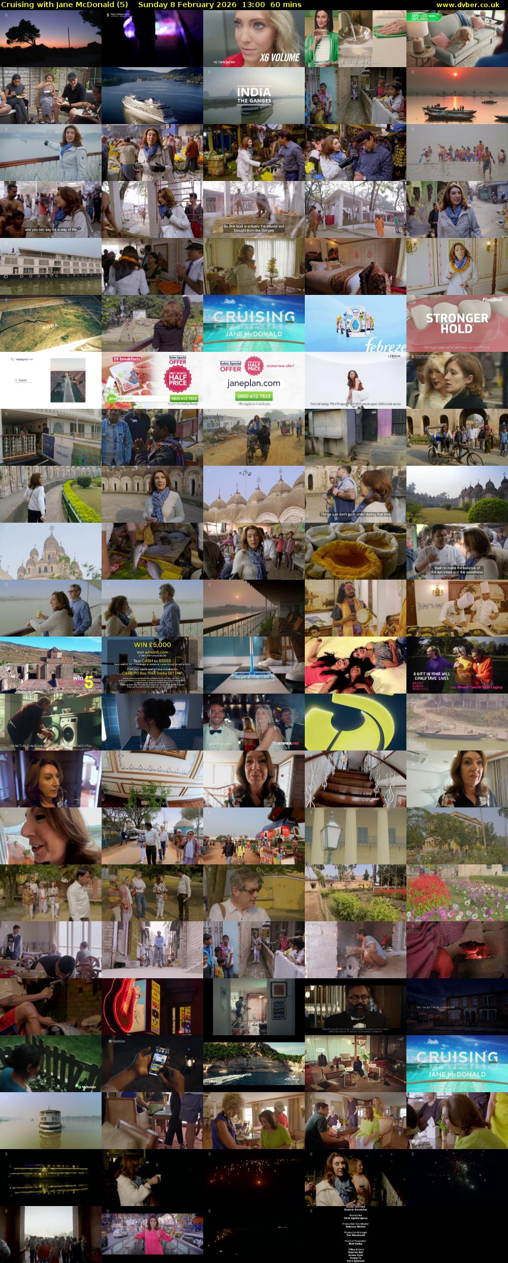 Cruising with Jane McDonald (5) Sunday 8 February 2026 13:00 - 14:00