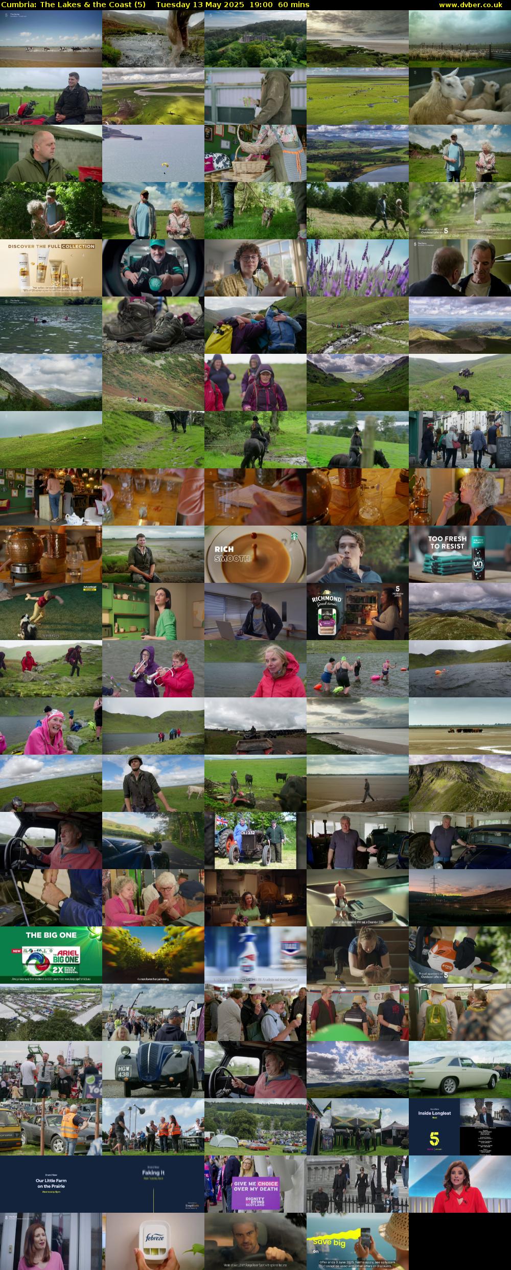 Cumbria: The Lakes & the Coast (5) Tuesday 13 May 2025 19:00 - 20:00