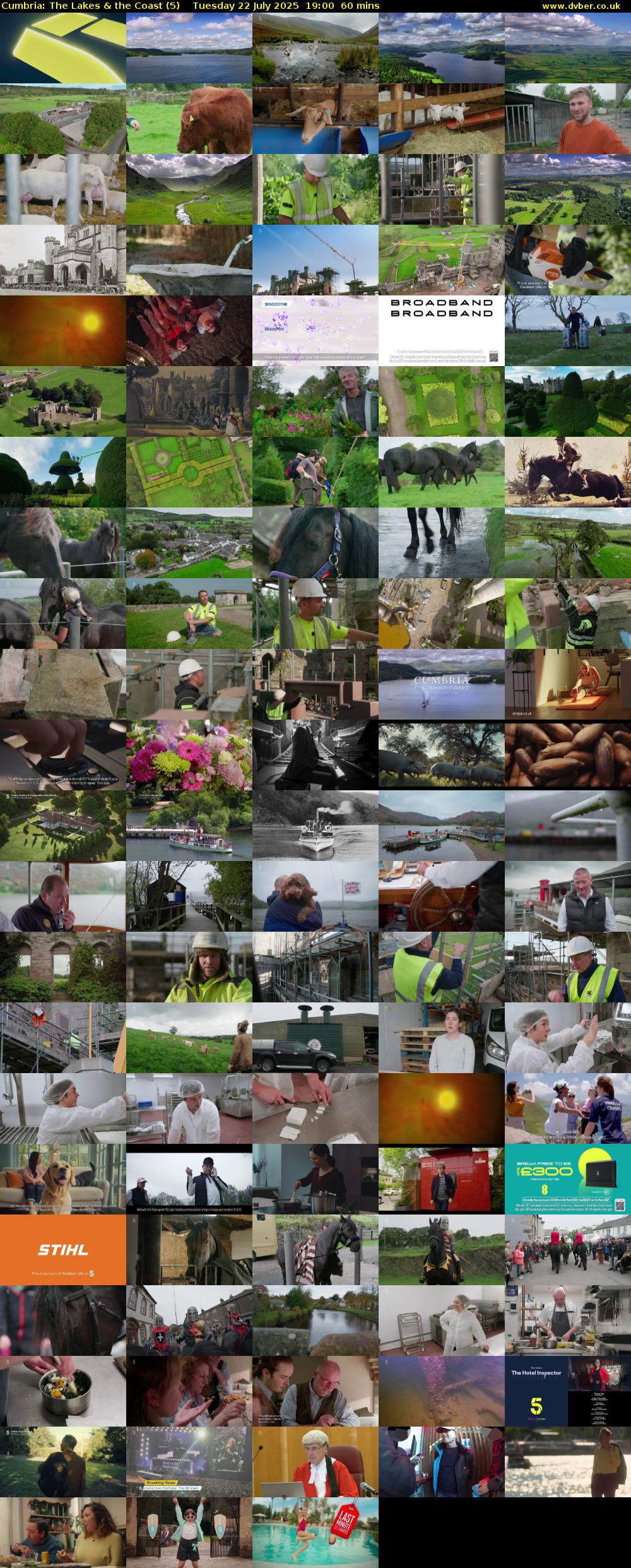Cumbria: The Lakes & the Coast (5) Tuesday 22 July 2025 19:00 - 20:00