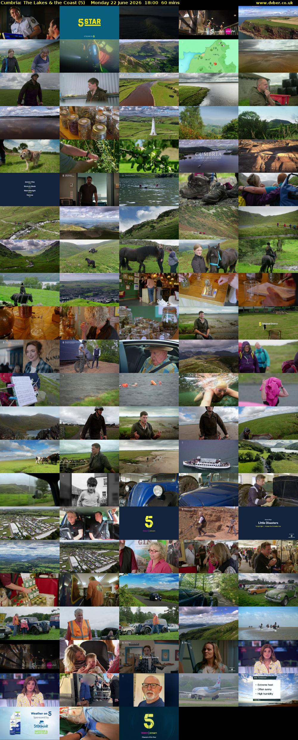 Cumbria: The Lakes & the Coast (5) Monday 22 June 2026 18:00 - 19:00