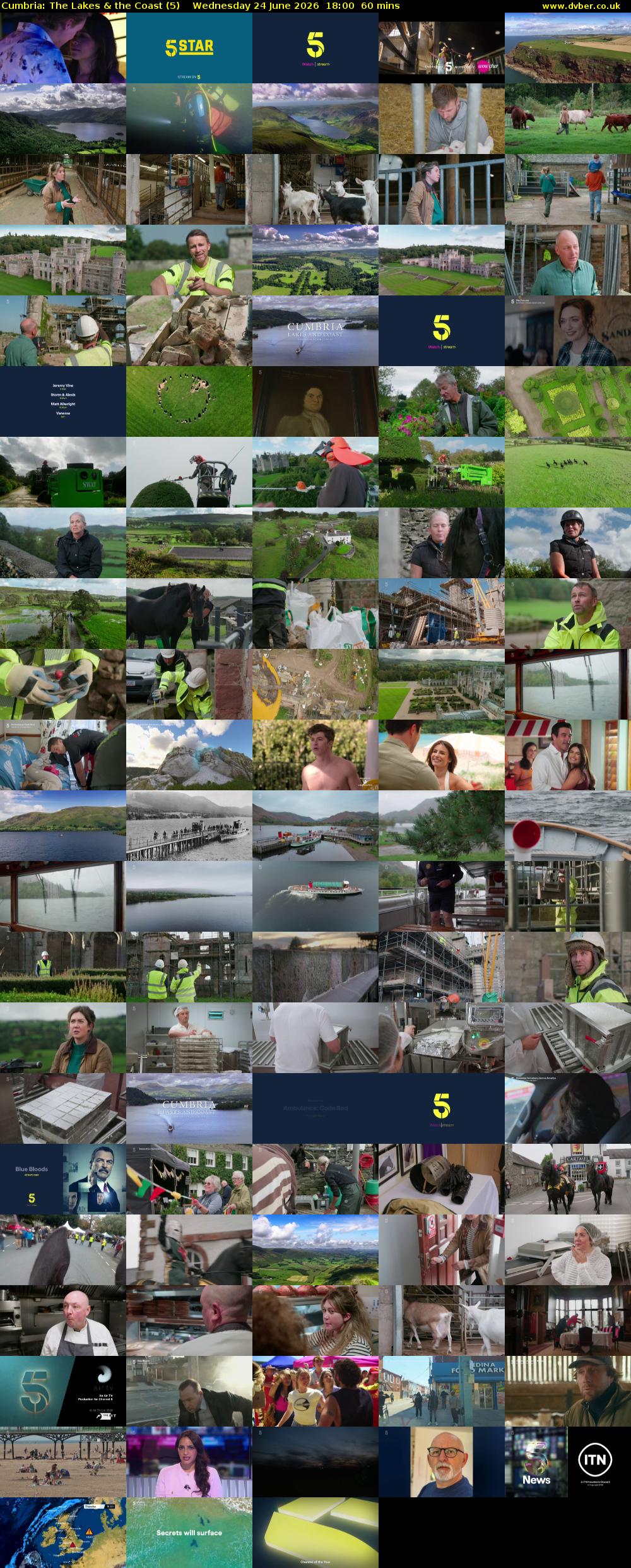 Cumbria: The Lakes & the Coast (5) Wednesday 24 June 2026 18:00 - 19:00