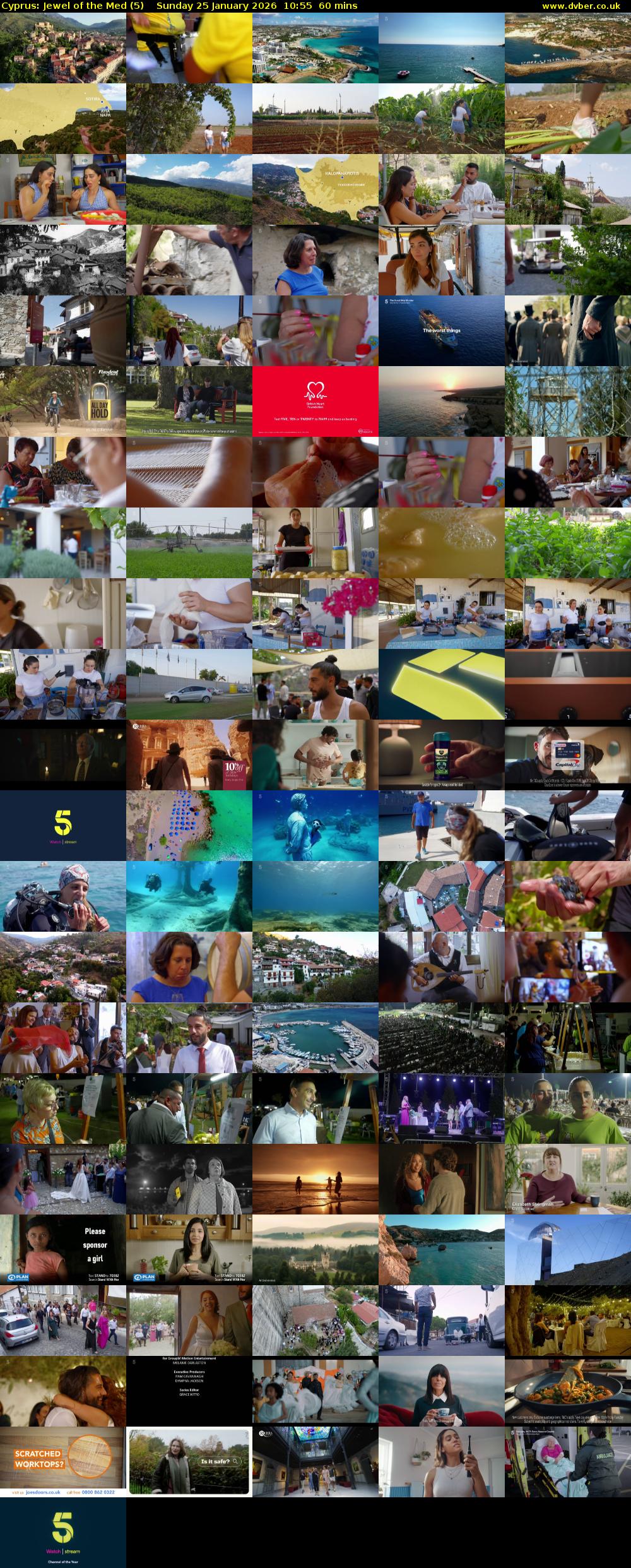 Cyprus: Jewel of the Med (5) Sunday 25 January 2026 10:55 - 11:55