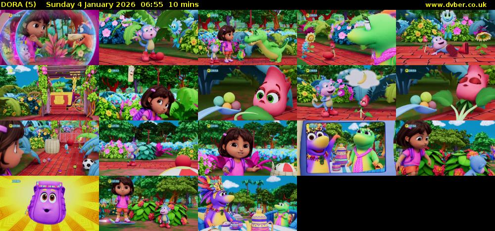 DORA (5) Sunday 4 January 2026 06:55 - 07:05