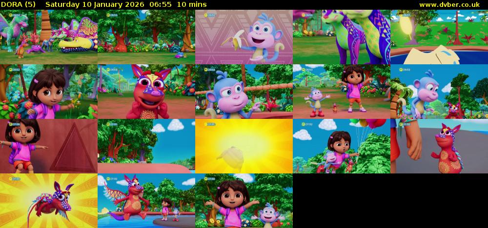 DORA (5) Saturday 10 January 2026 06:55 - 07:05