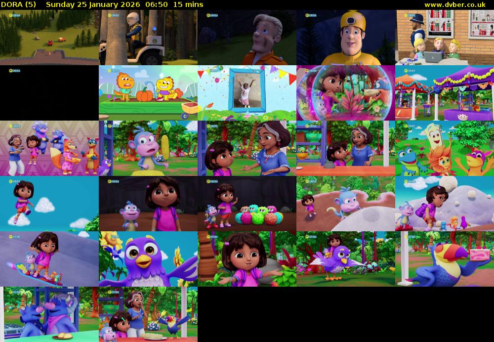 DORA (5) Sunday 25 January 2026 06:50 - 07:05