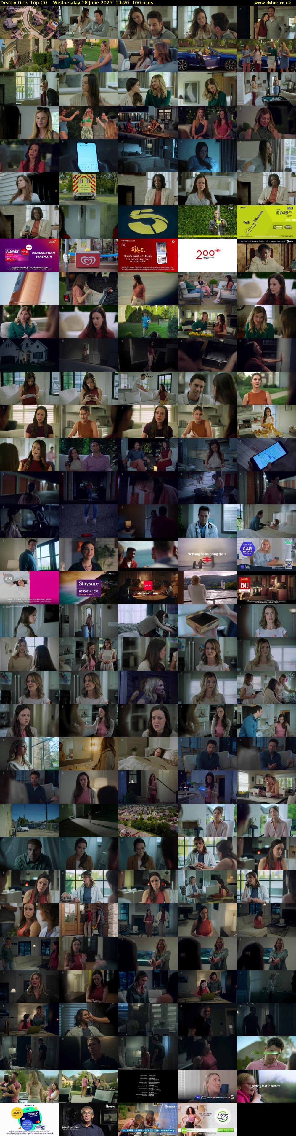 Deadly Girls Trip (5) Wednesday 18 June 2025 14:20 - 16:00