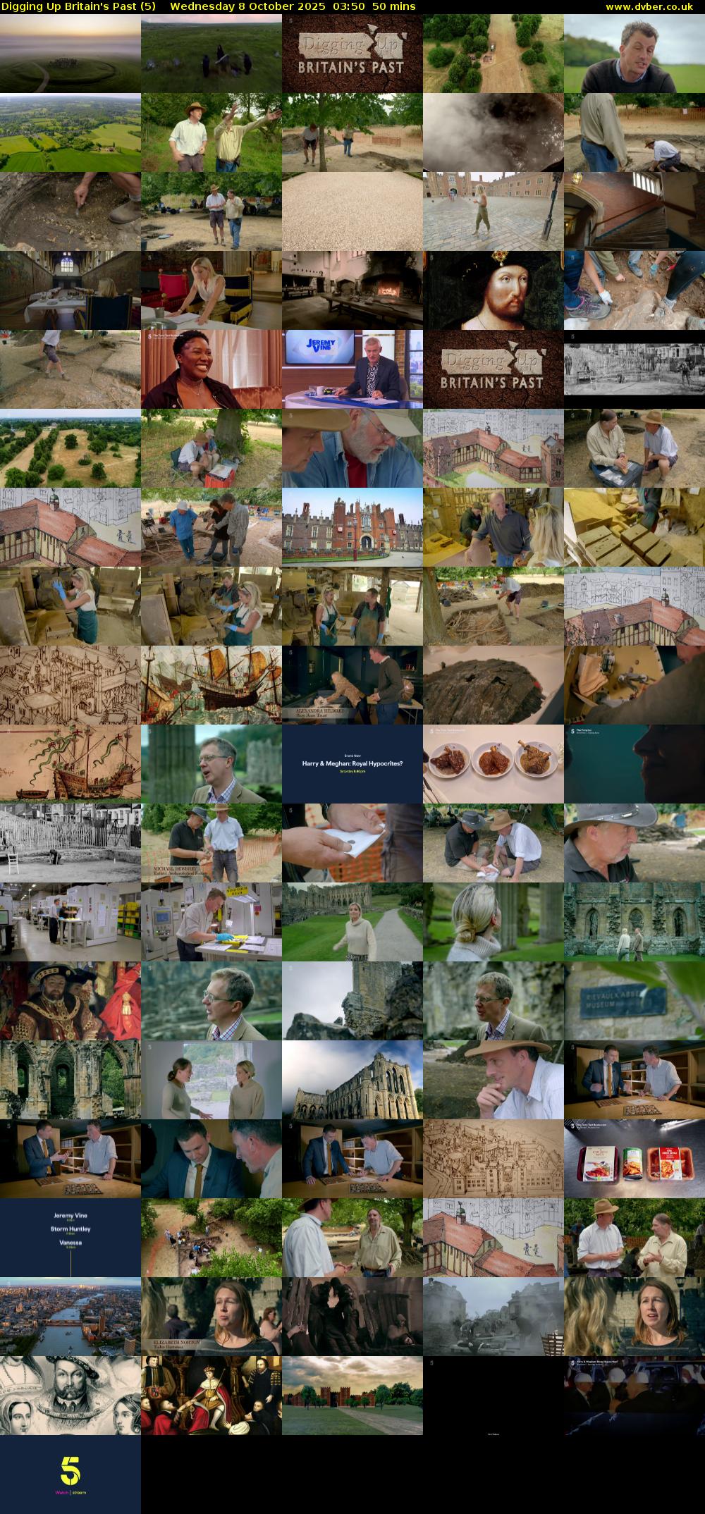 Digging Up Britain's Past (5) Wednesday 8 October 2025 03:50 - 04:40