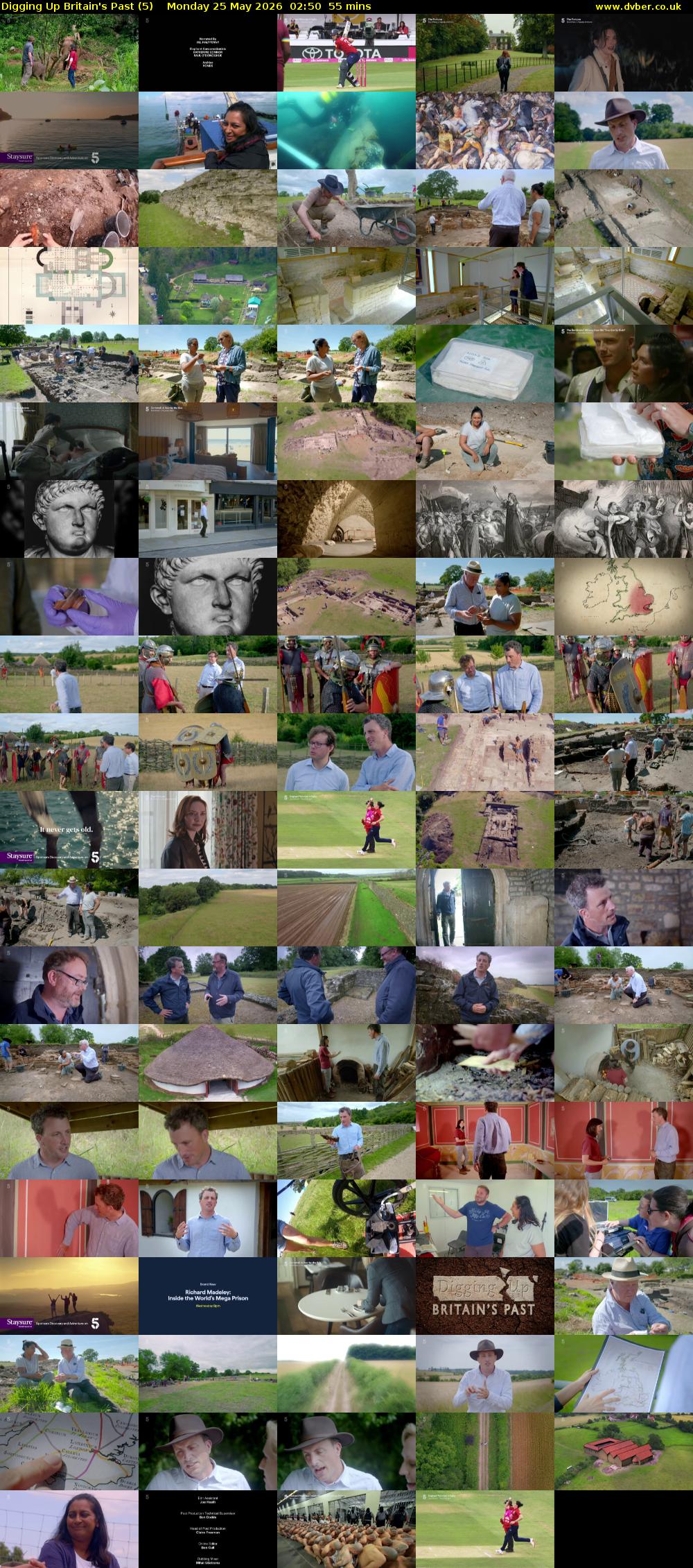 Digging Up Britain's Past (5) Monday 25 May 2026 02:50 - 03:45
