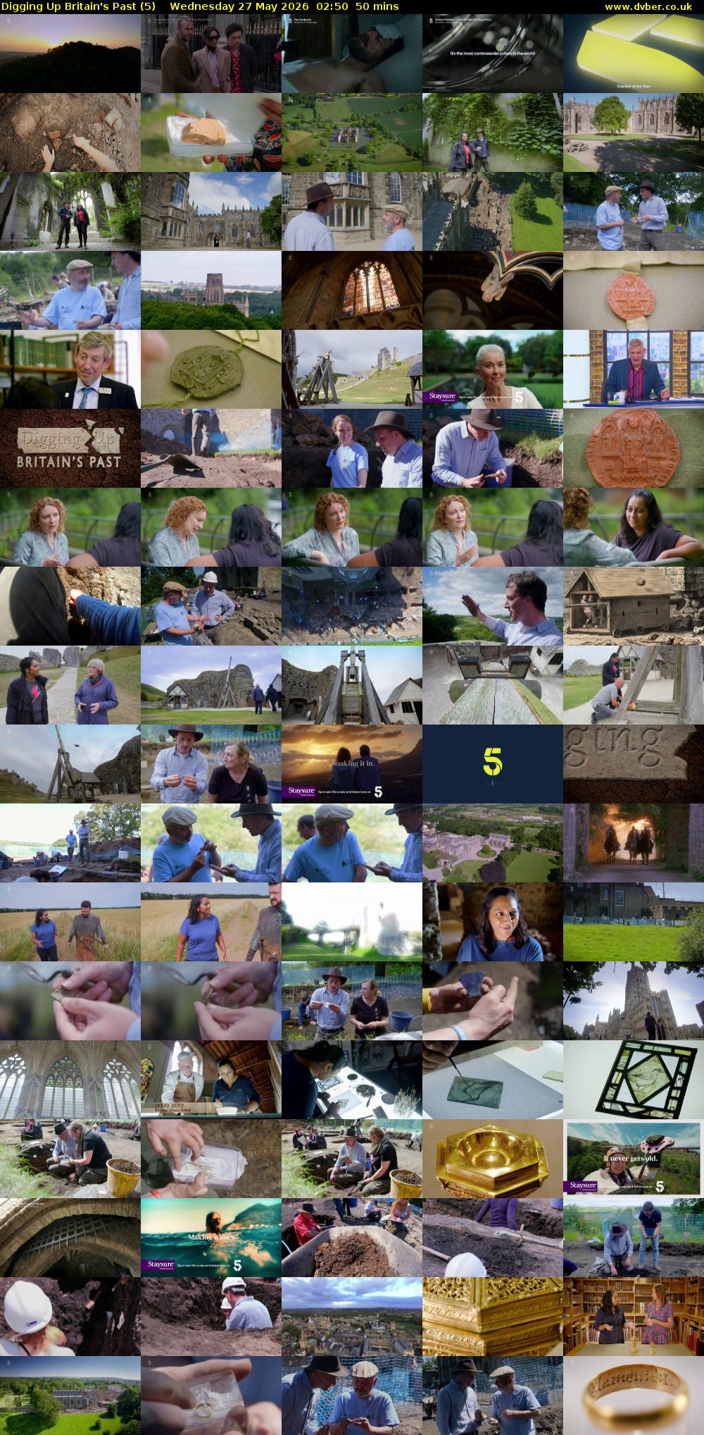 Digging Up Britain's Past (5) Wednesday 27 May 2026 02:50 - 03:40