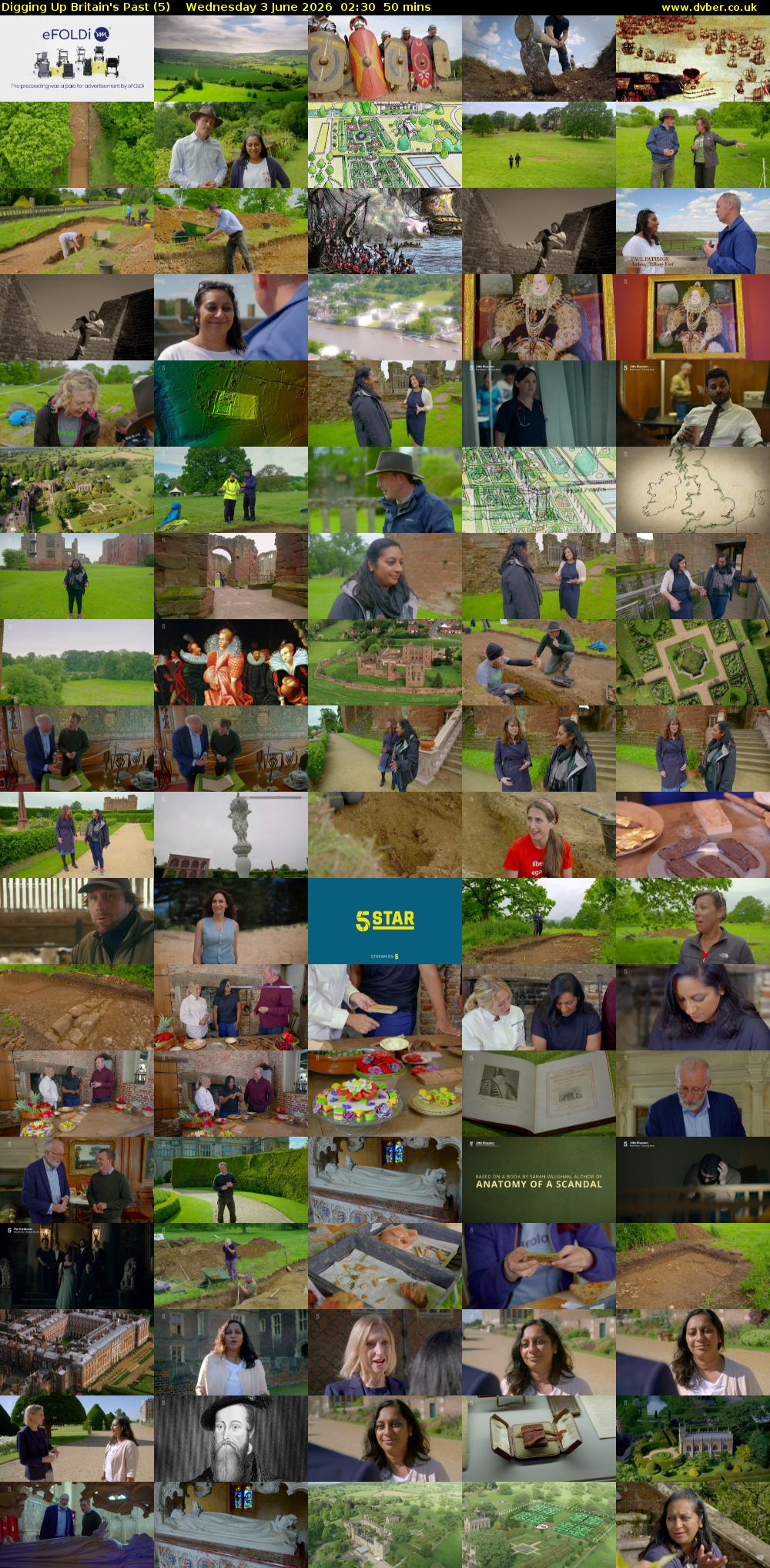 Digging Up Britain's Past (5) Wednesday 3 June 2026 02:30 - 03:20