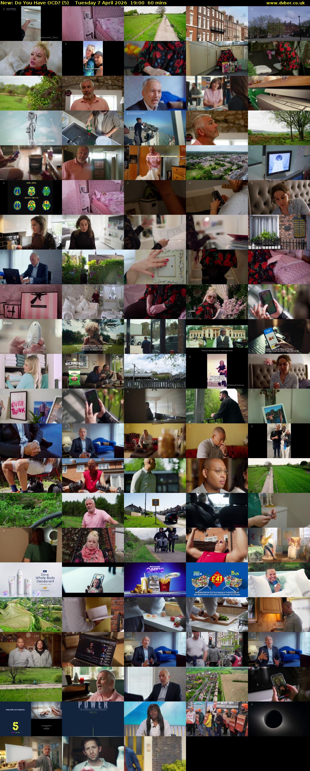 Do You Have OCD? (5) Tuesday 7 April 2026 19:00 - 20:00