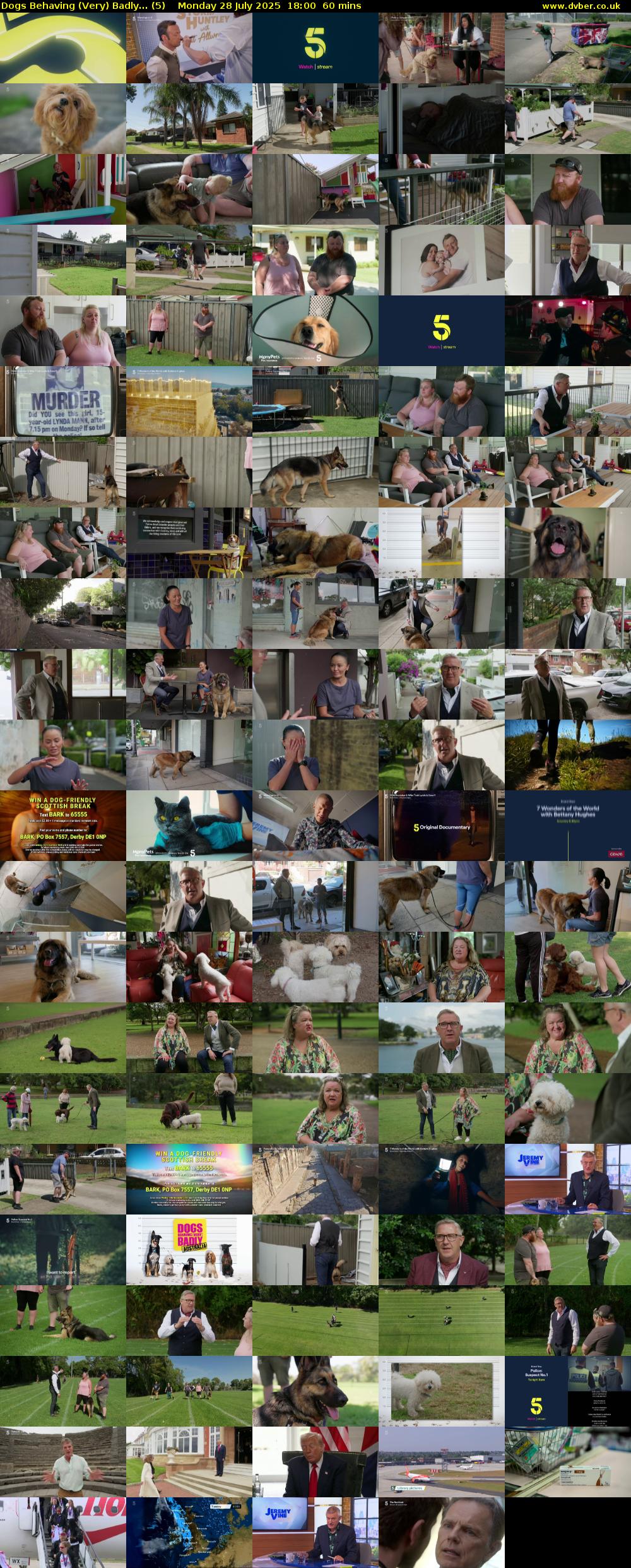 Dogs Behaving (Very) Badly... (5) Monday 28 July 2025 18:00 - 19:00