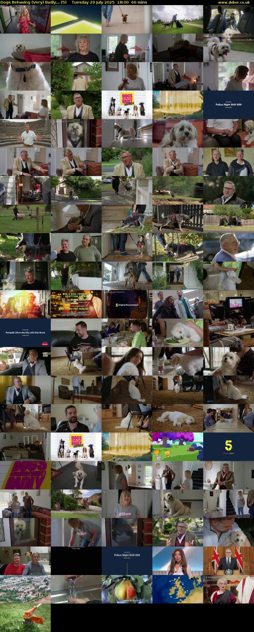 Dogs Behaving (Very) Badly... (5) Tuesday 29 July 2025 18:00 - 19:00