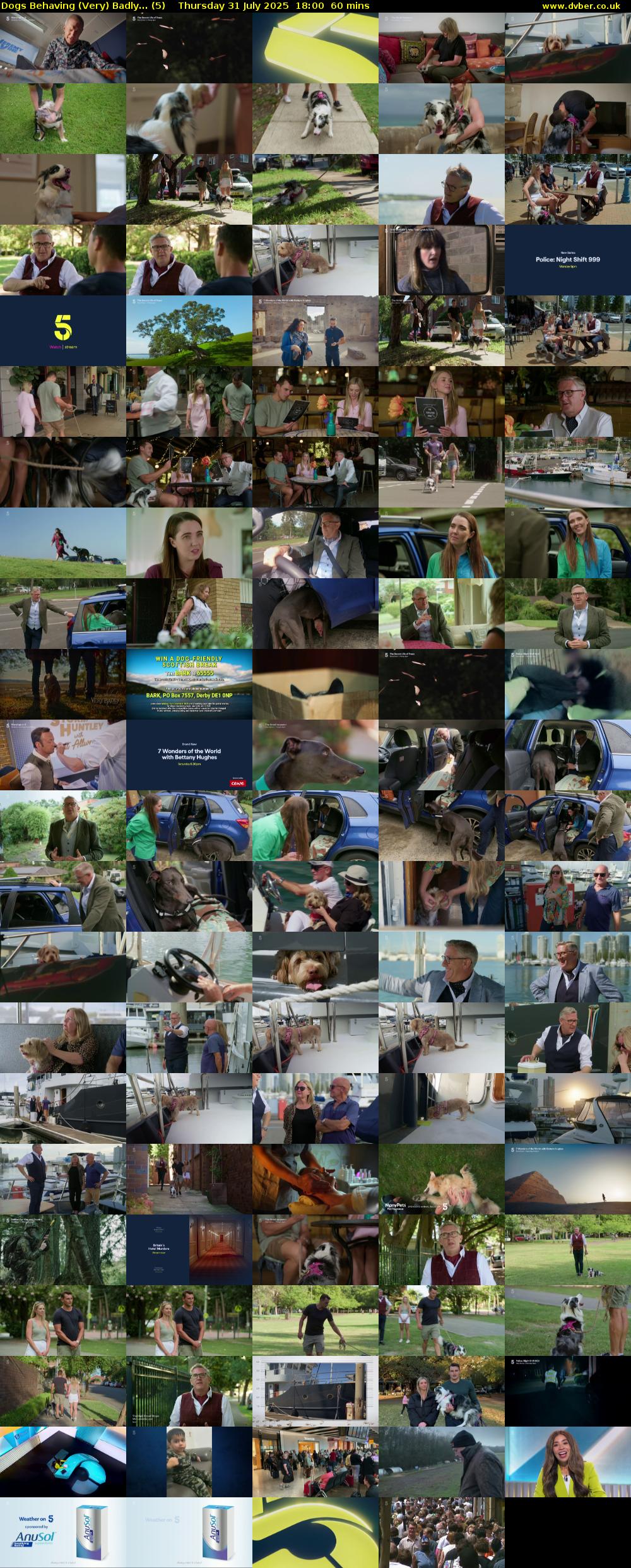 Dogs Behaving (Very) Badly... (5) Thursday 31 July 2025 18:00 - 19:00