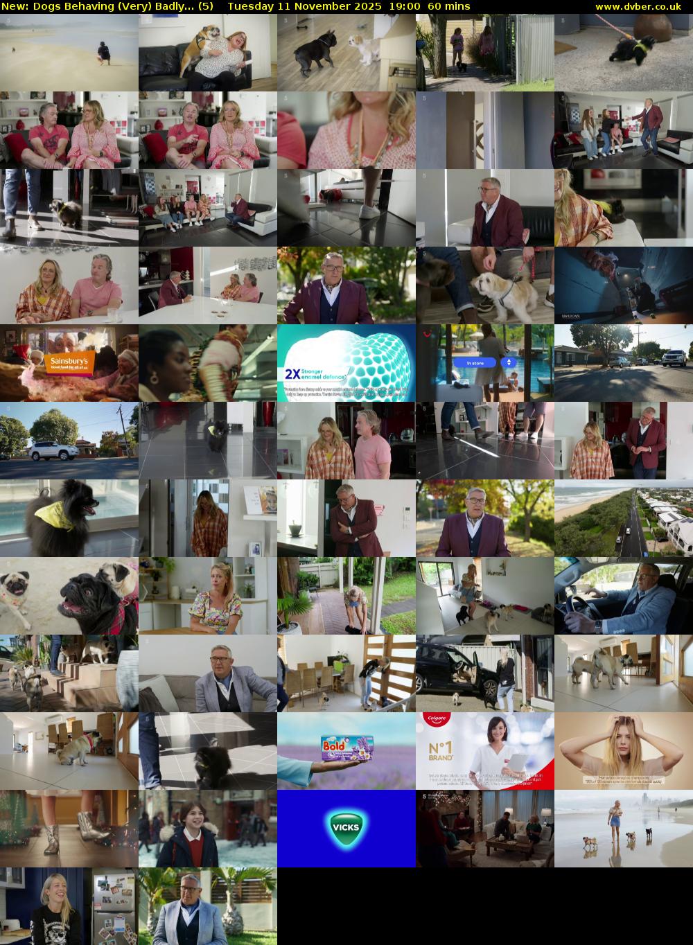 Dogs Behaving (Very) Badly... (5) Tuesday 11 November 2025 19:00 - 20:00