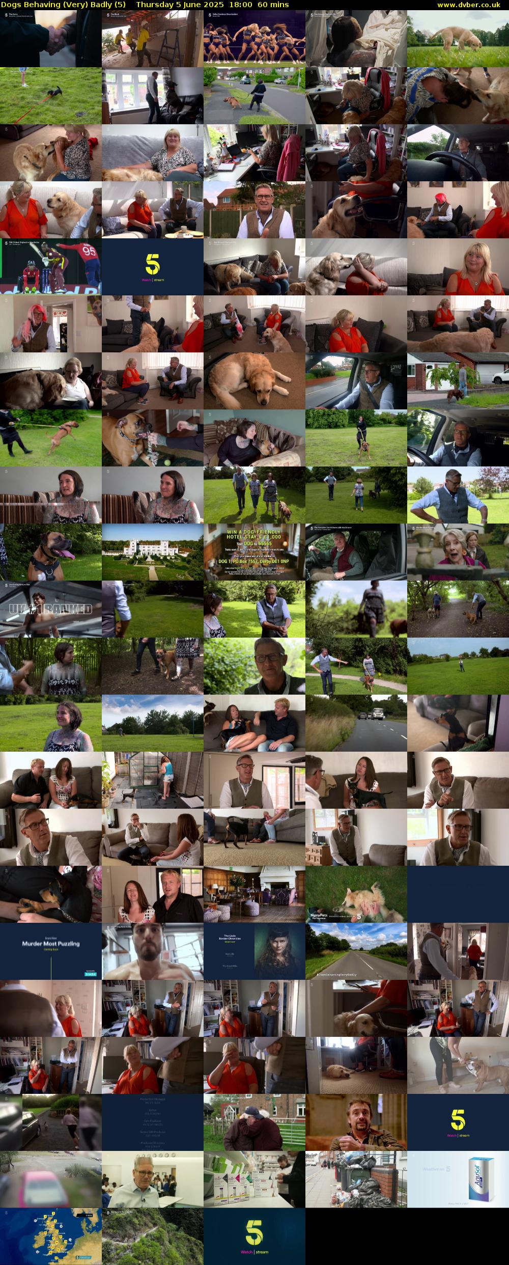 Dogs Behaving (Very) Badly (5) Thursday 5 June 2025 18:00 - 19:00