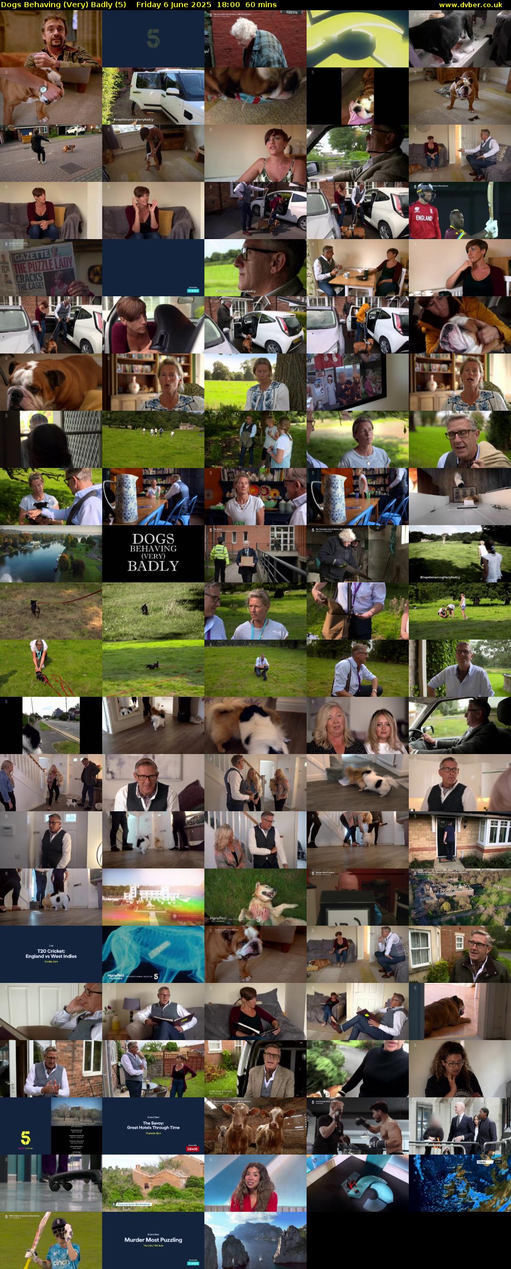 Dogs Behaving (Very) Badly (5) Friday 6 June 2025 18:00 - 19:00