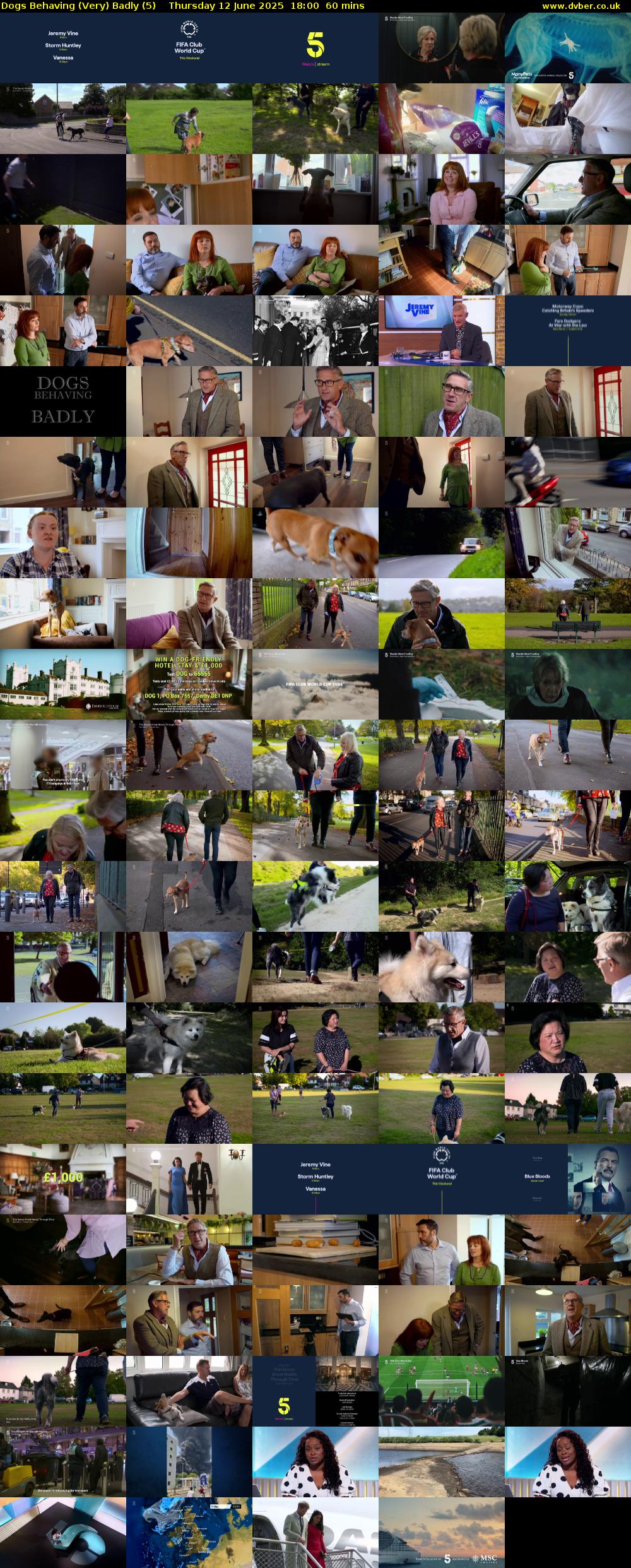 Dogs Behaving (Very) Badly (5) Thursday 12 June 2025 18:00 - 19:00