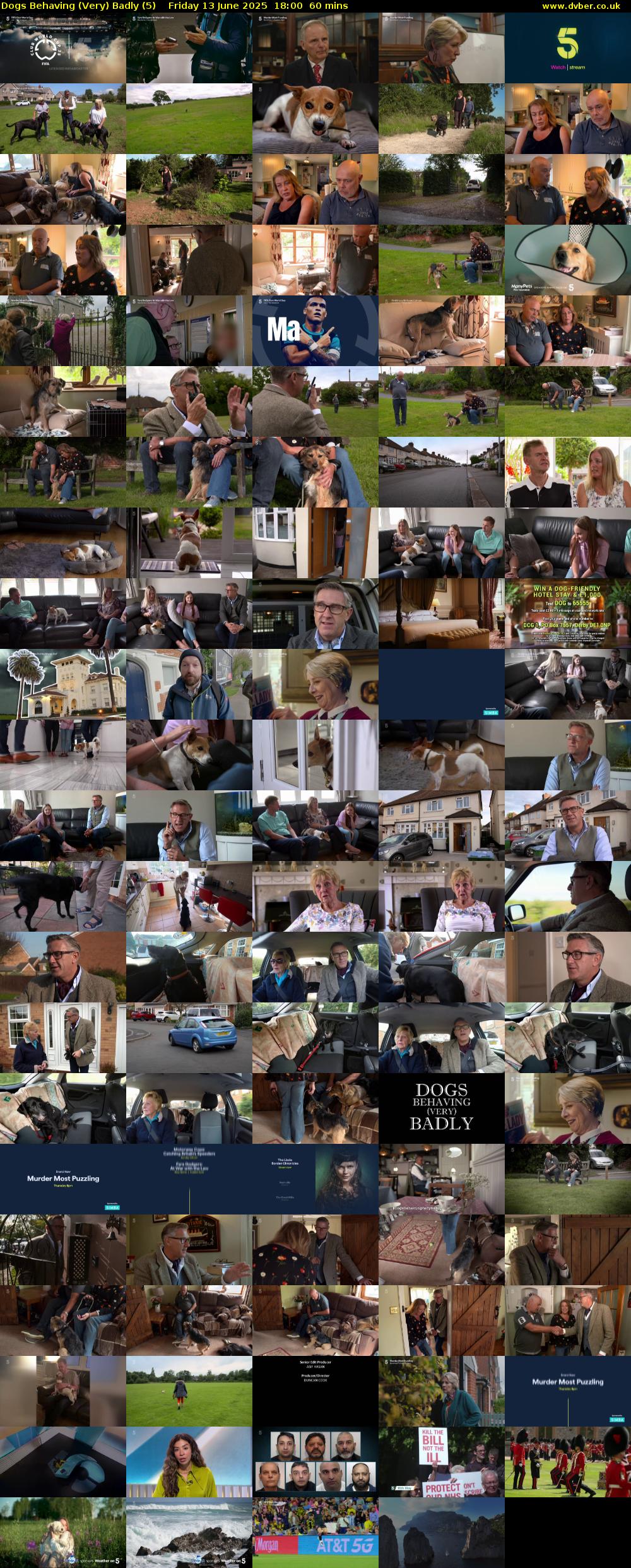 Dogs Behaving (Very) Badly (5) Friday 13 June 2025 18:00 - 19:00
